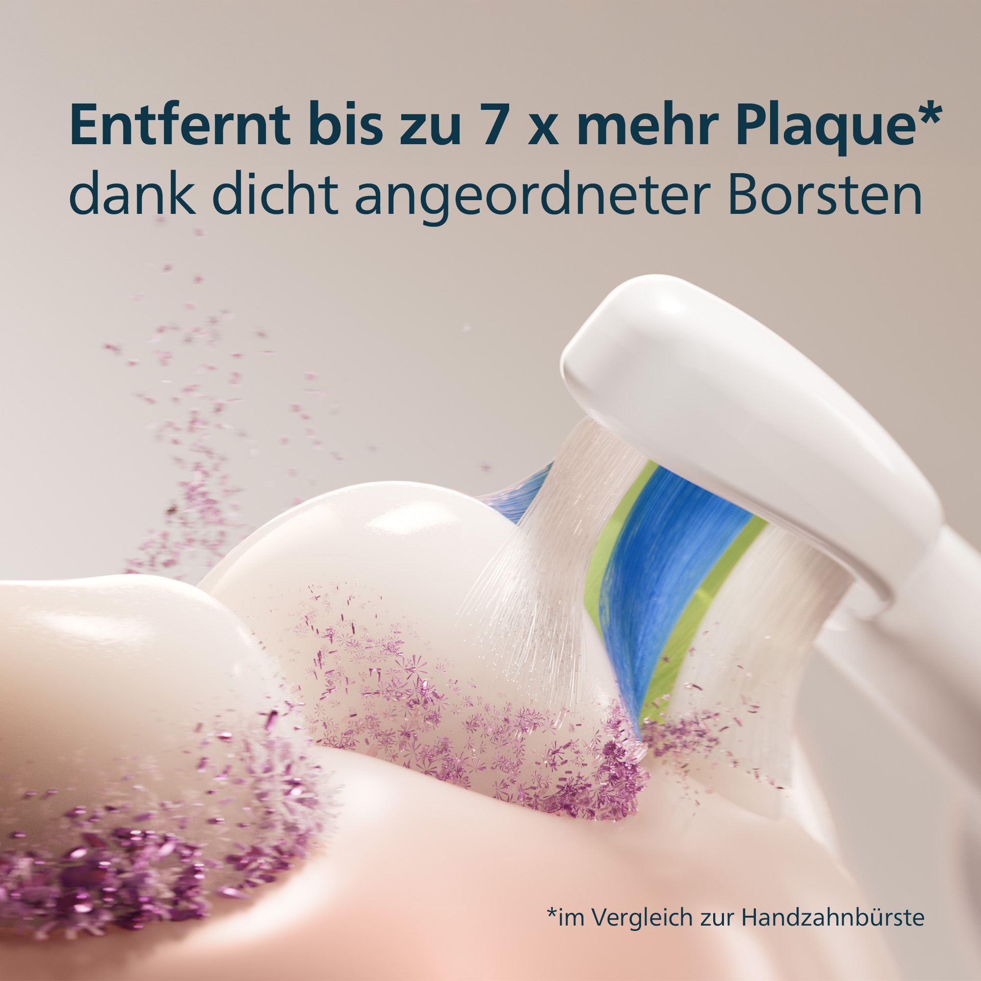 Philips Sonicare Aufsteckbürsten »W2 Optimal White«, für weißere Zähne, für jedes Sonicare Handstück