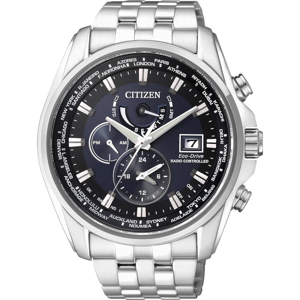 Citizen Funk-Multifunktionsuhr »AT9030-55L«, Armbanduhr, Herrenuhr, Solar