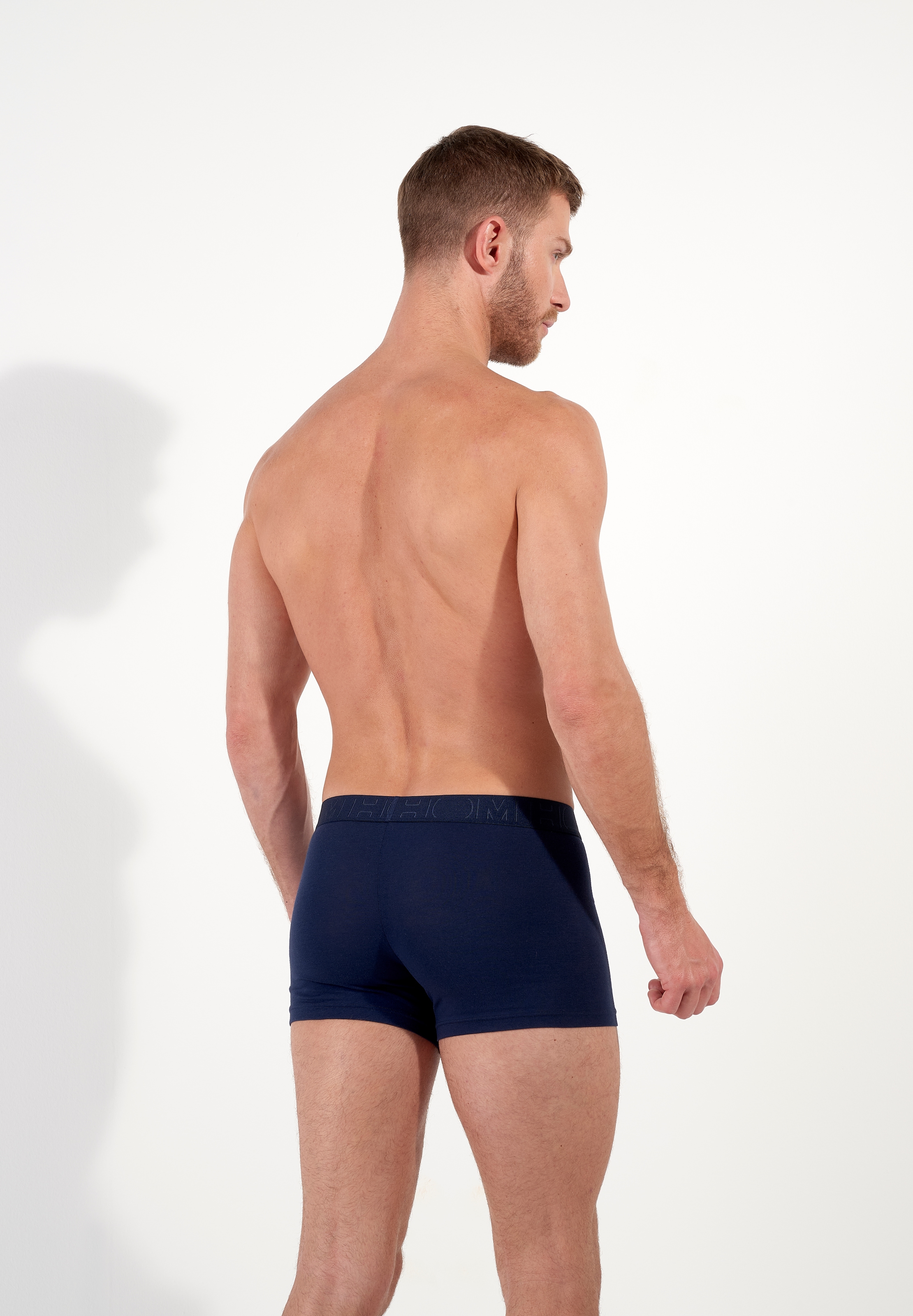 Hom Boxershorts »John« 3er Pack,  weich, atmungsaktiv, Cotton-Mix, elastisch, ohne Eingriff