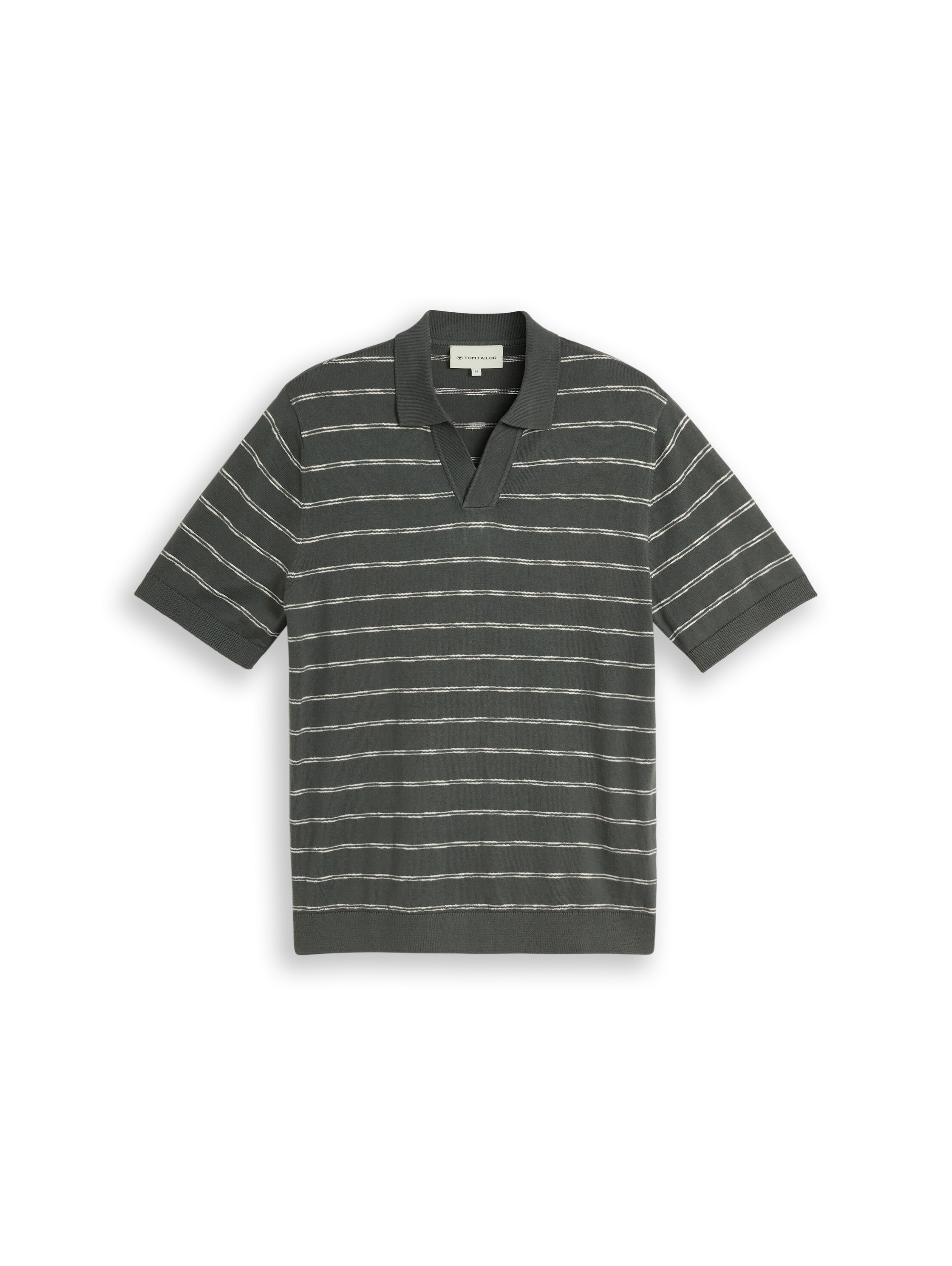 TOM TAILOR Polokragenpullover Sommer-Polo mit Streifen