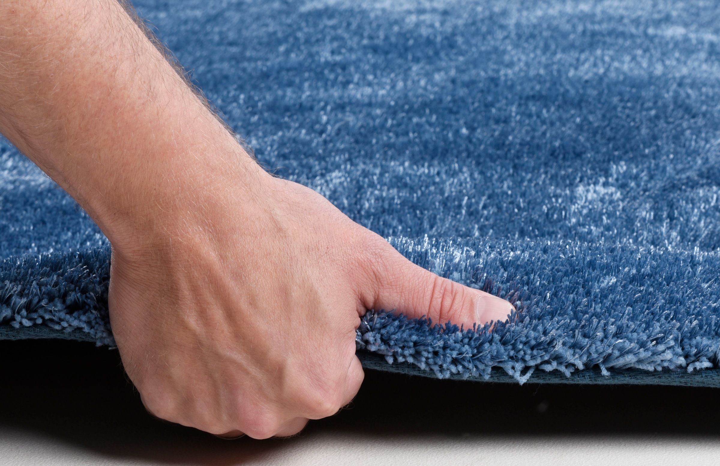 Gino Falcone Hochflor-Teppich »Alessandro« rechteckig 25 mm Höhe besonders weich durch Microfaser, ideal im Wohnzimmer & Schlafzimmer