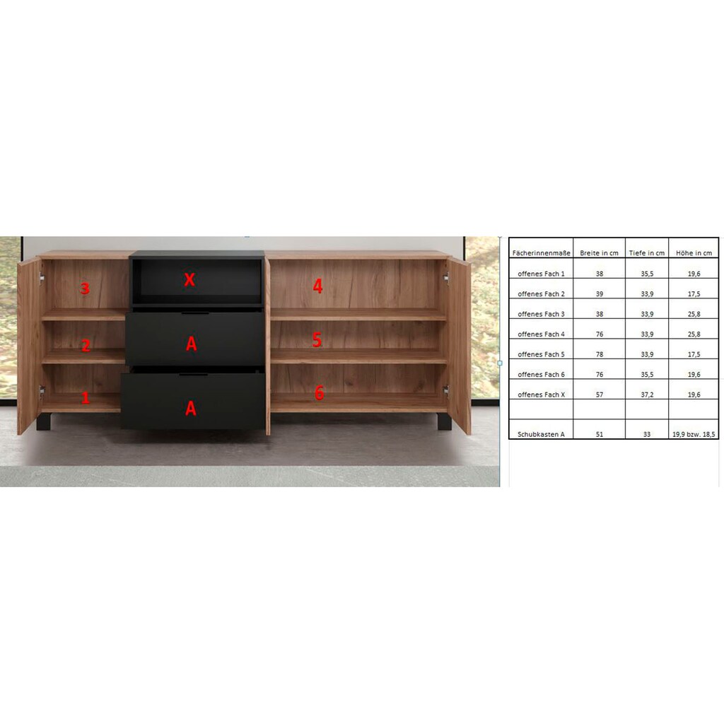 INOSIGN Sideboard »Kriens«