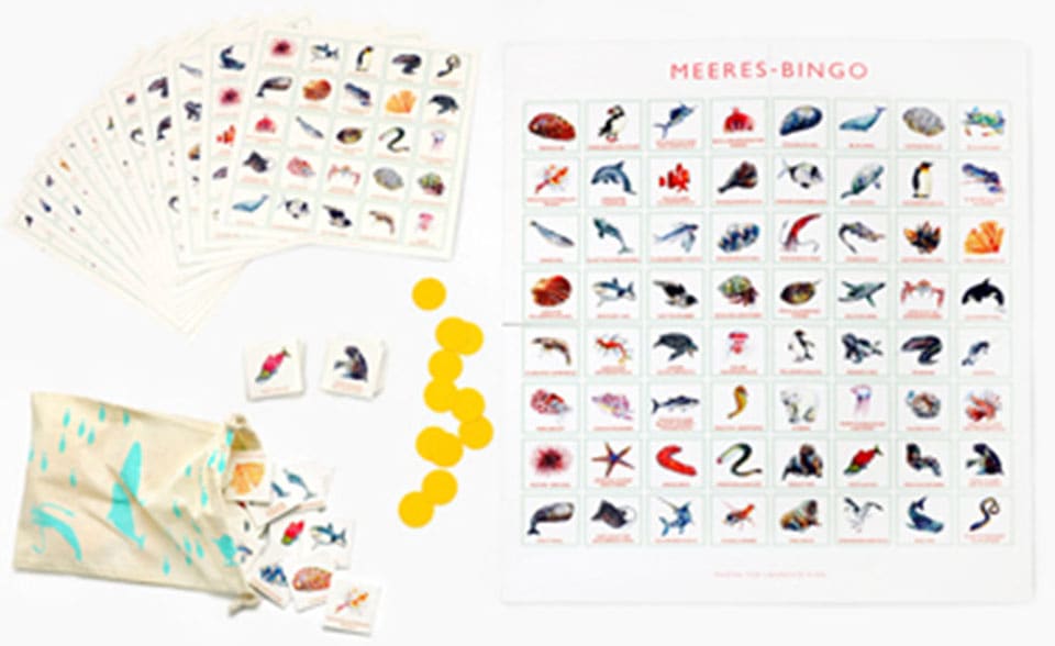 Laurence King Spiel »Meeres-Bingo«