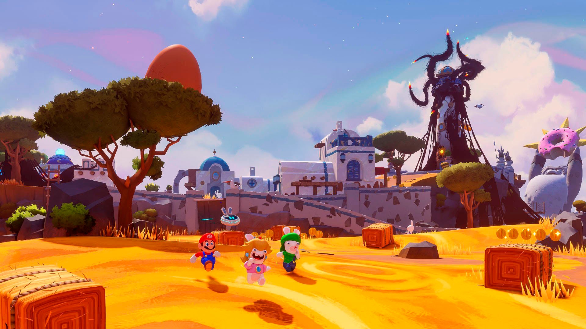 Nintendo Switch Konsolen-Set »OLED + Mario + Rabbids: Sparks of Hope«