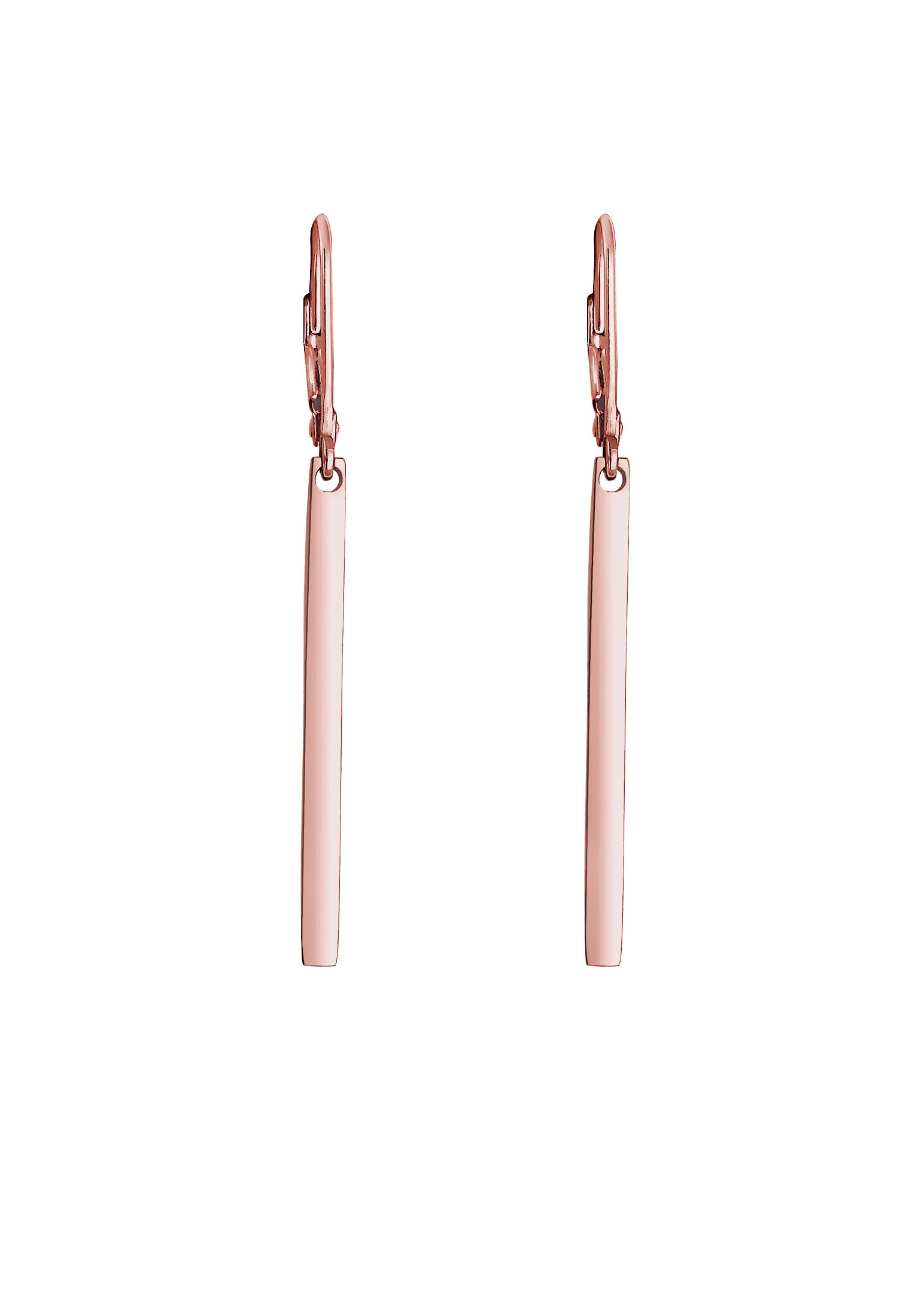 Elli Paar Ohrhänger »Ohrringe Basic Hänger Geo Stab Look 925 Silber«