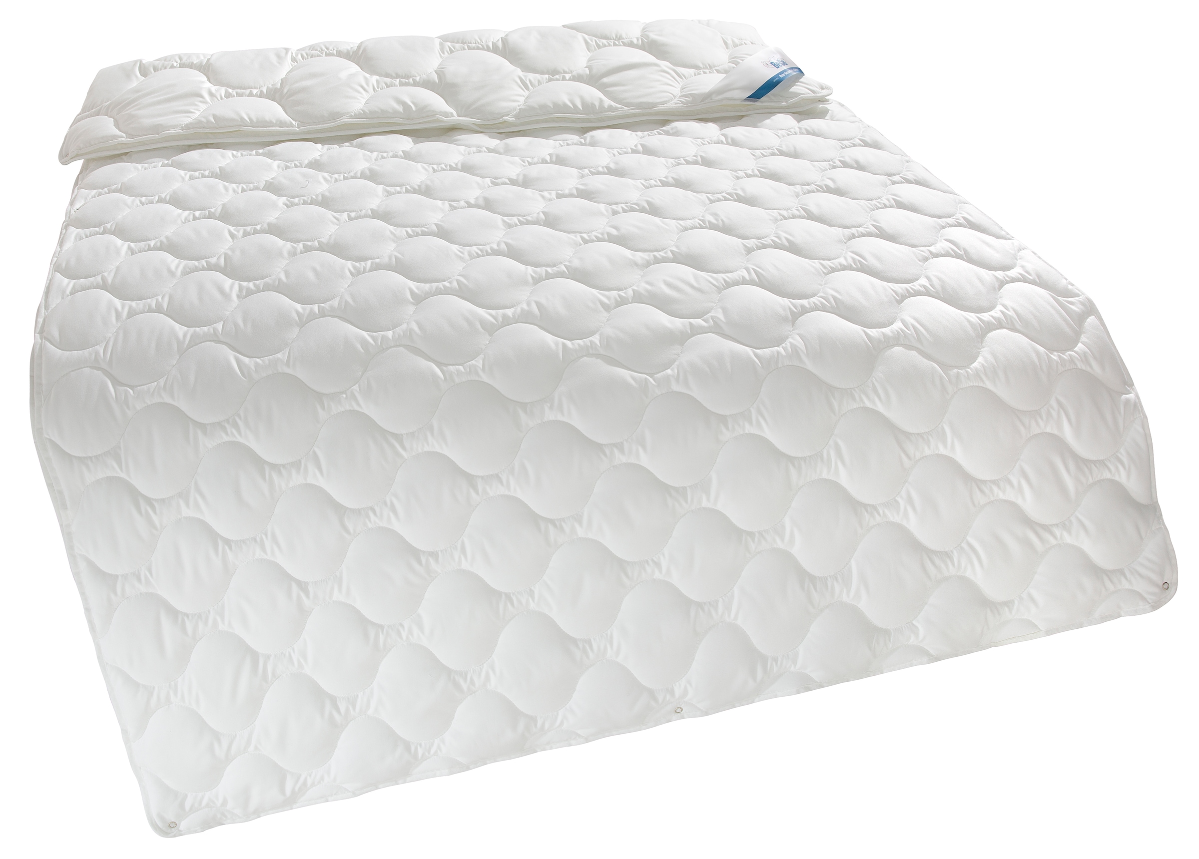 Beco Kunstfaserbettdecke "EcoWell Bettdecken Blauer Engel zertifiziert Für Sommer und Winter" 4-Jahreszeiten Füllung Polyester 1 Stk. tlg. Bettdecke 135x200 cm, 155x220 cm und weitere Größen