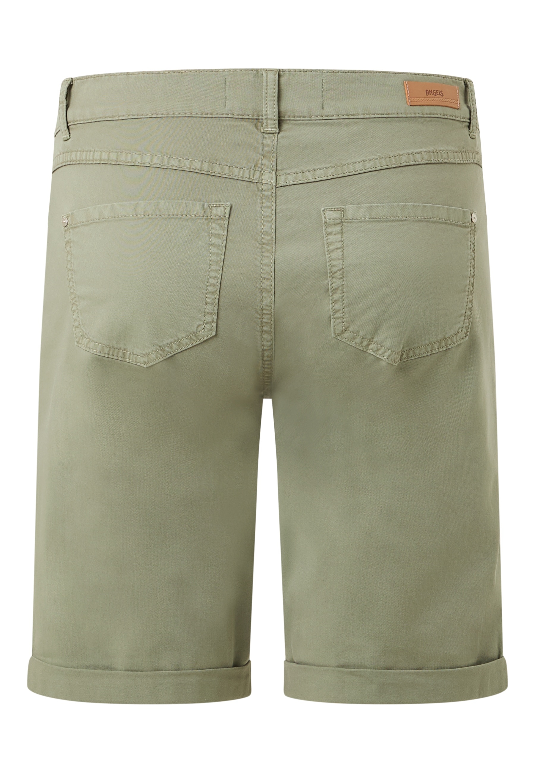 ANGELS Bermudas »BERMUDA TURN UP«  mit Umschlagsaum, Stretch, Straight-Fit