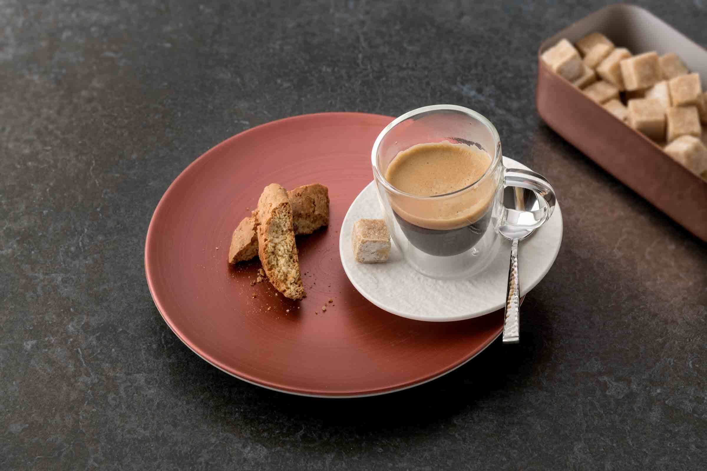 Villeroy & Boch Thermoglas »Espressoglas mit Untertasse Manufacture Rock 70 ml weiß«