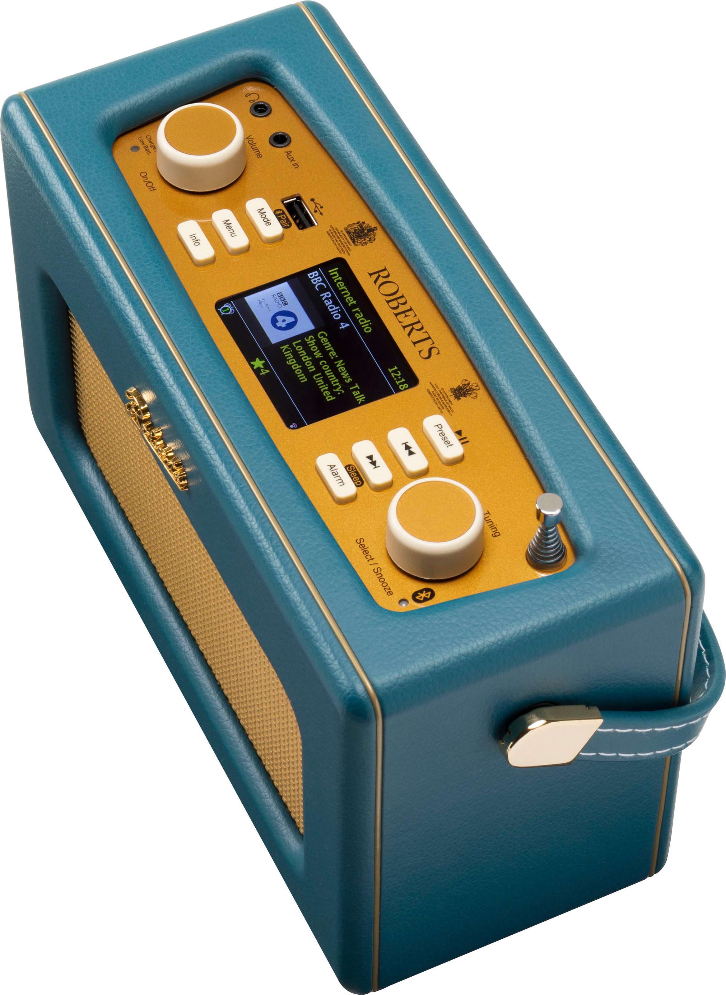 ROBERTS RADIO Internet-Radio »Revival iStream3L«, (Bluetooth-WLAN Internetradio-Digitalradio (DAB+)-FM-Tuner mit RDS)