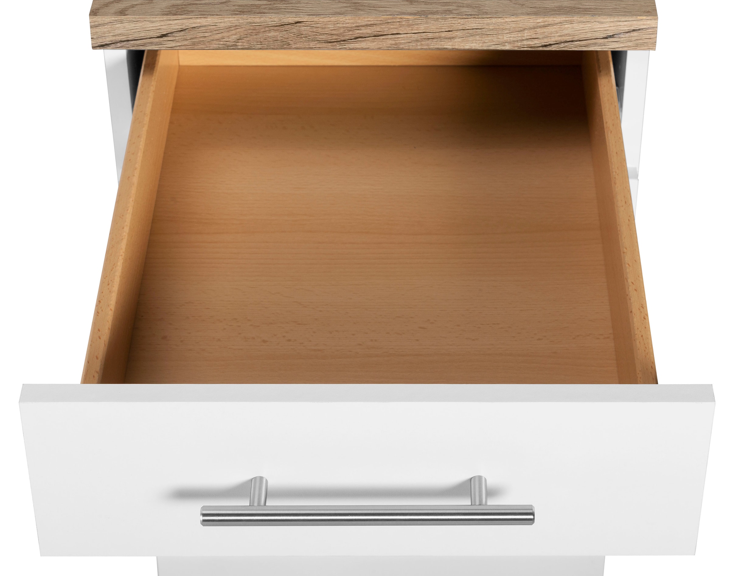 OPTIFIT Küchenzeile »Mini«, mit E-Geräten, Breite 180 cm, mit 28 mm starker Arbeitsplatte