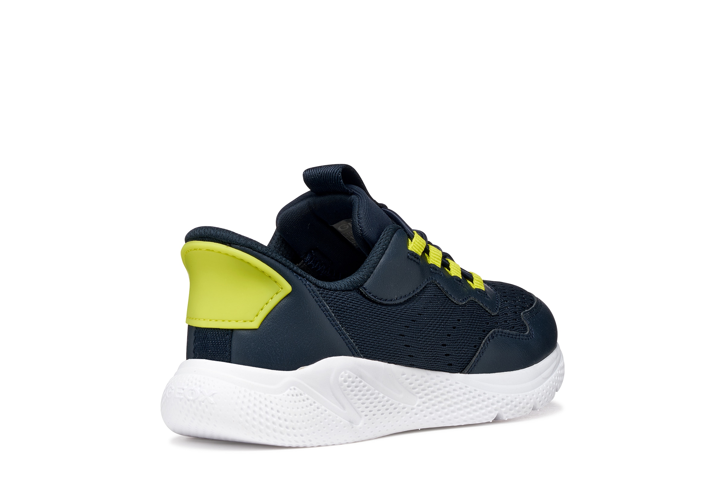 Geox Keilsneaker »J SPRINTYE FAST IN B«  Freizeitschuh mit Kontrastbesätzen, Größenschablone zum Download
