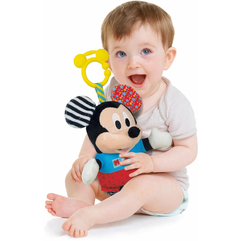 Clementoni® Plüschfigur »Baby Clementoni, Disney Baby, Plüsch Mickey mit Beißring«