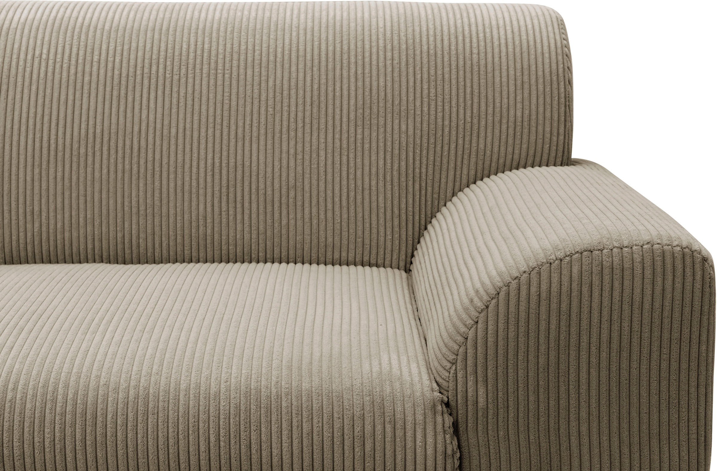 Home affaire Ecksofa »Nika L-Form«, wahlweise mit Bettfunktion, auch in Cord