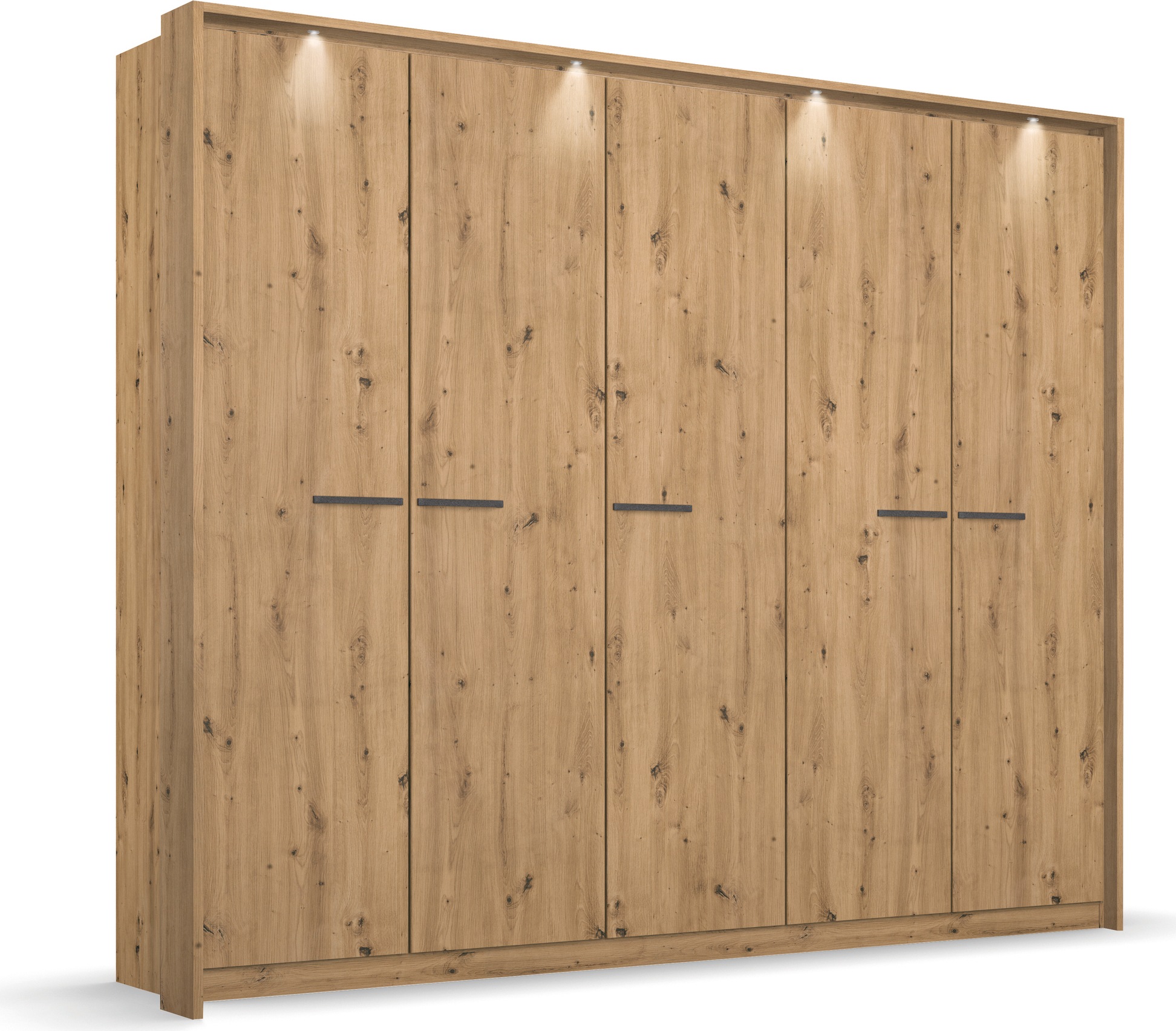 OTTO home »Mehrzweckschrank Aktenschrank Möbel Mietswohnung Schlafzimmer OTELI« erhältlich in Breiten 230/275 cm inkl. Innenschubladen und extra Böden,  inkl. Passepartout optional mit Beleuchtung MADE IN GERMANY