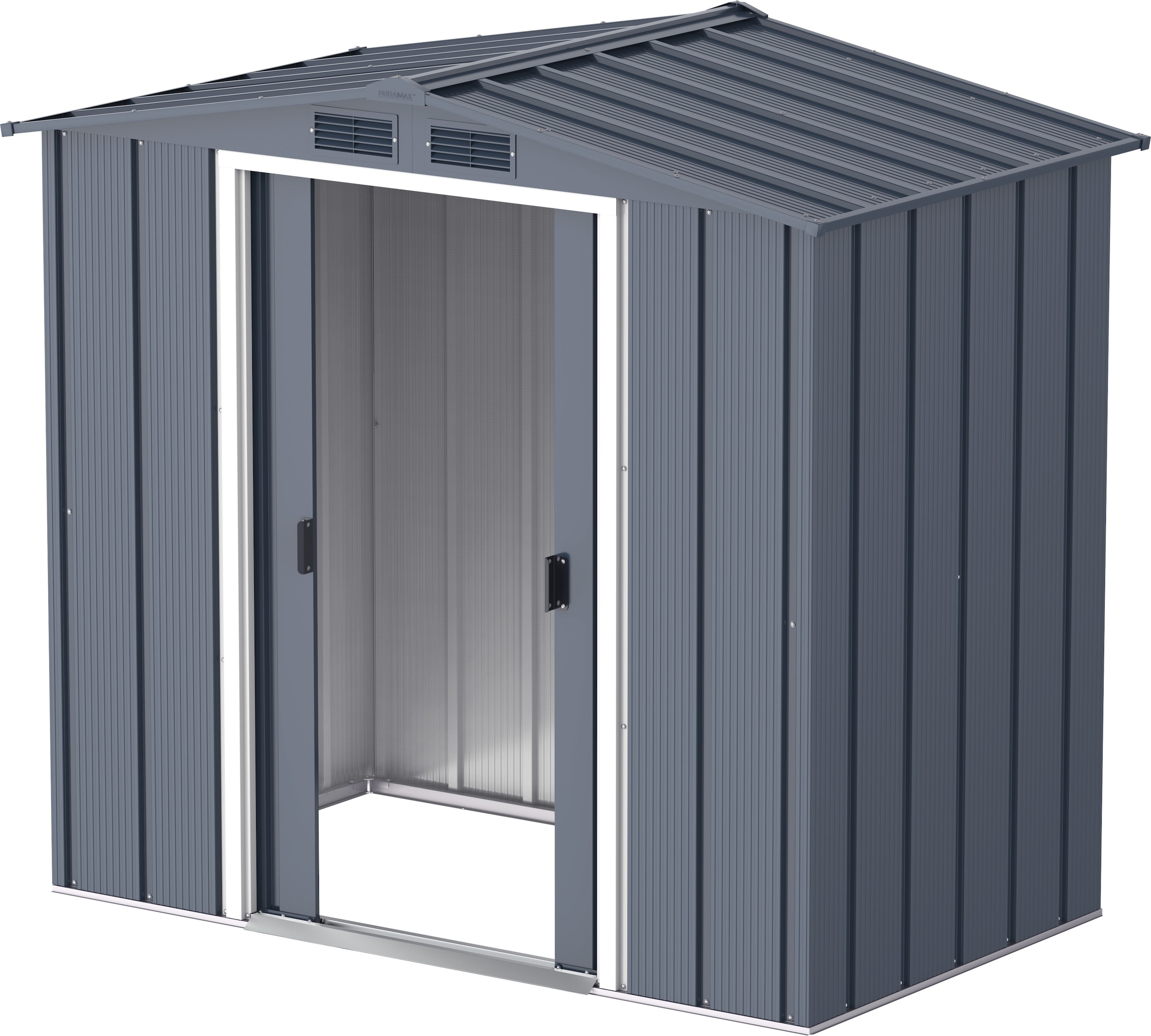 VCM Gartenhaus »Metall Gerätehaus 202x113 Gartenhaus Schiebetüren«
