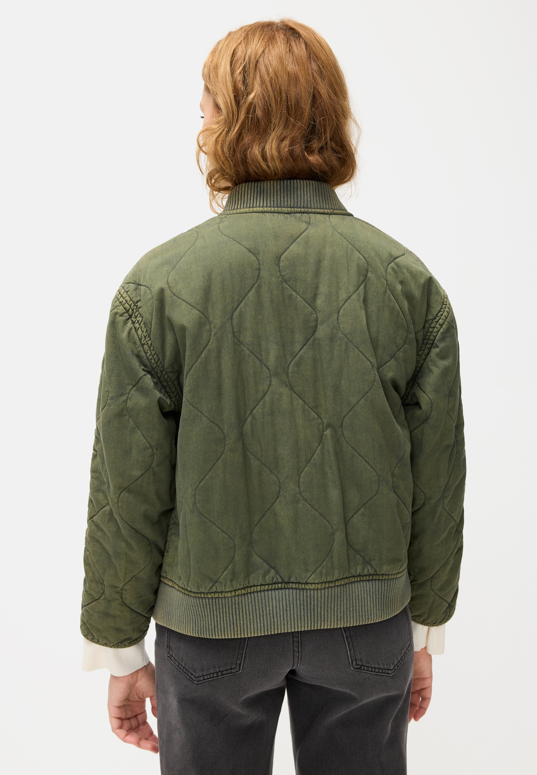 LASCANA Steppjacke in modischer Optik mit Taschen, Bomber-Design