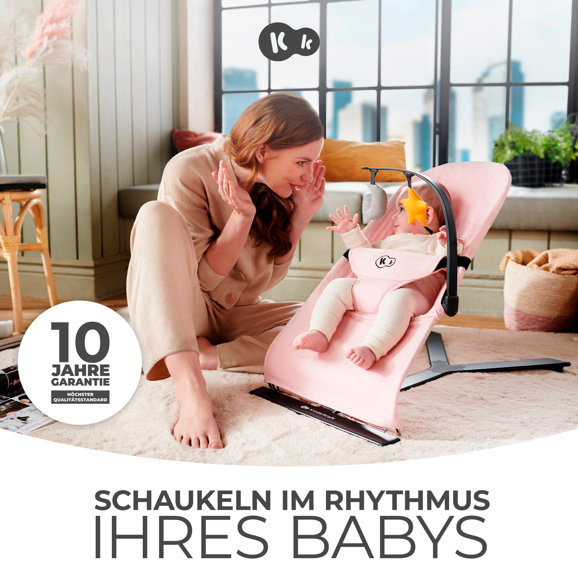 Kinderkraft Babywippe »MIMI«, bis 9 kg