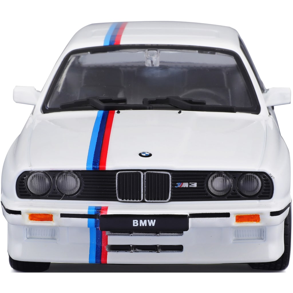 Bburago Sammlerauto »BMW M3 (E30) 88, weiß«, 1:24