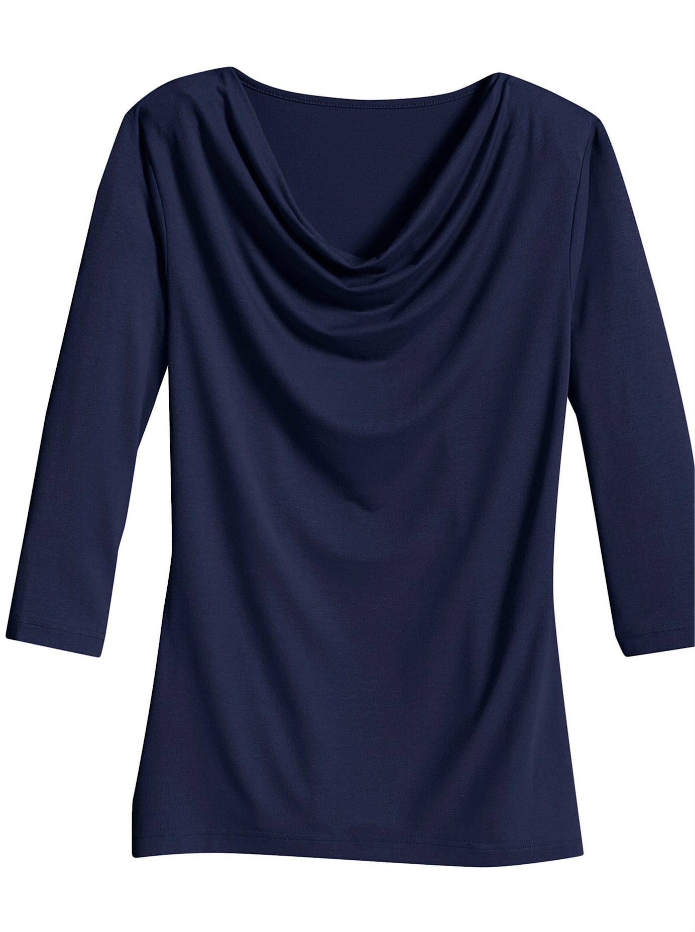 Inspirationen Wasserfallshirt »Shirt« 1 Stk. tlg.