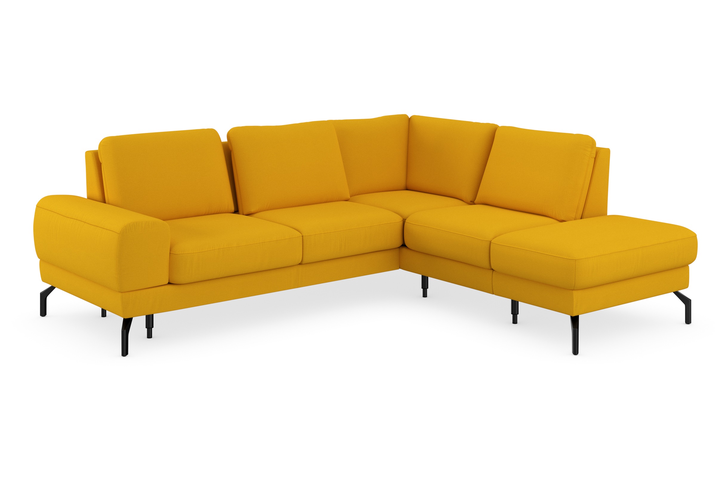 sit&more Ecksofa »Cinturo L-Form«, inklusive Sitztiefenverstellung und Federkern, Sitzhöhe 48 cm