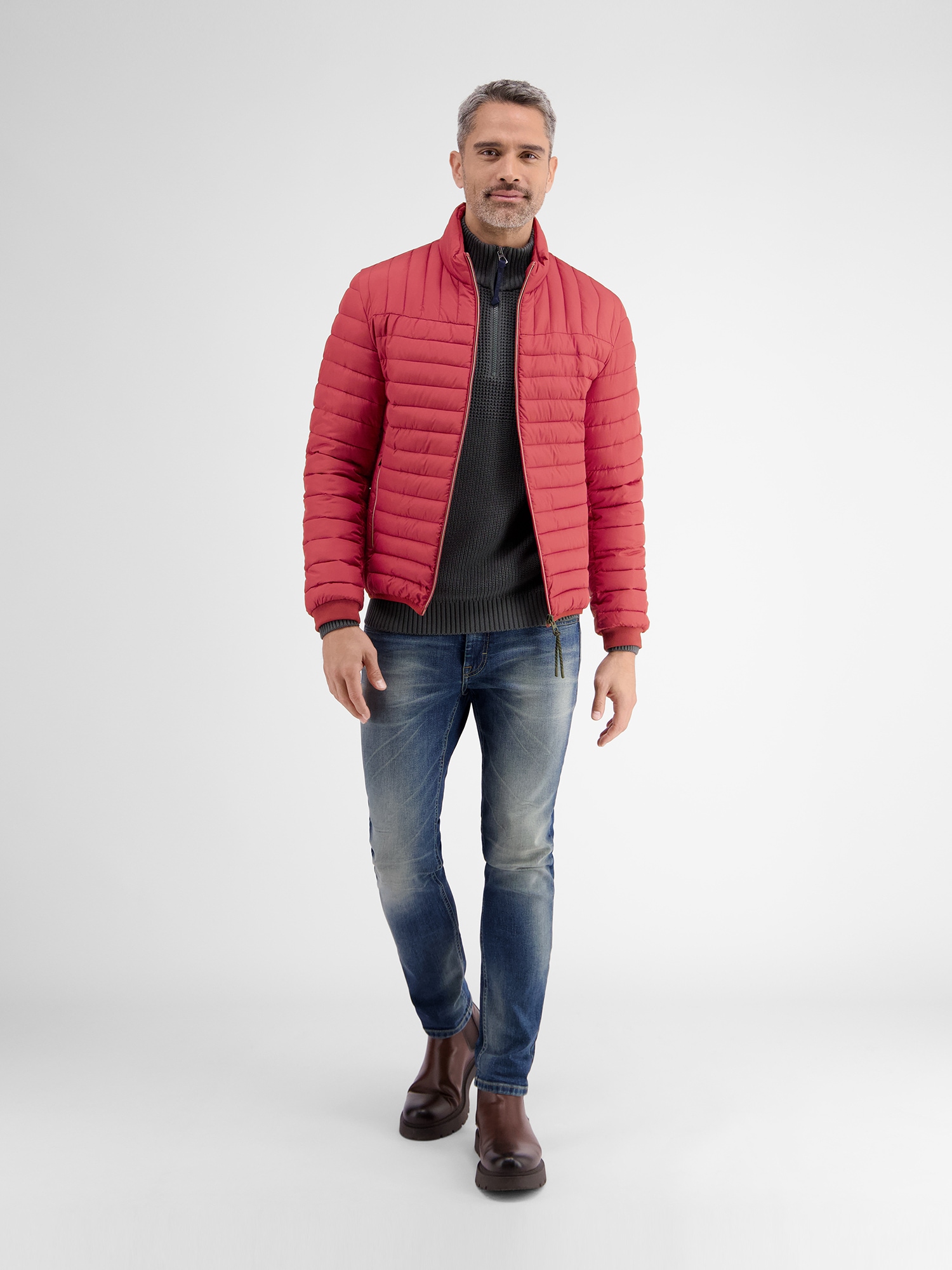 LERROS Steppjacke »Leichter Herren Steppblouson« ohne Kapuze