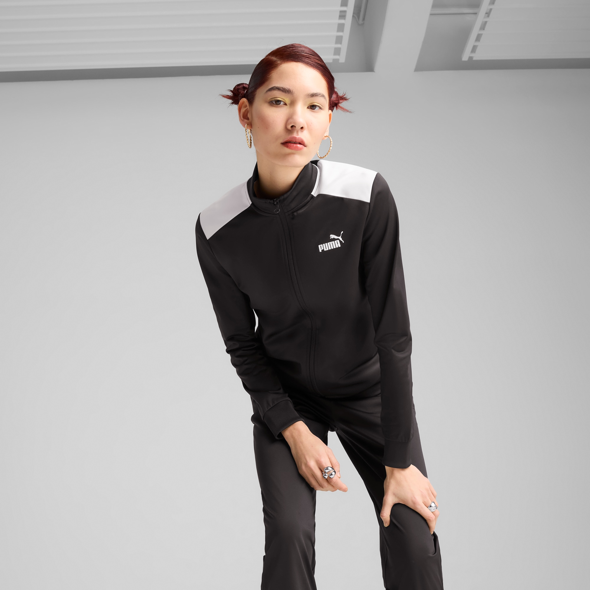 PUMA Trainingsanzug »POLY SUIT OP«, (2 tlg.)