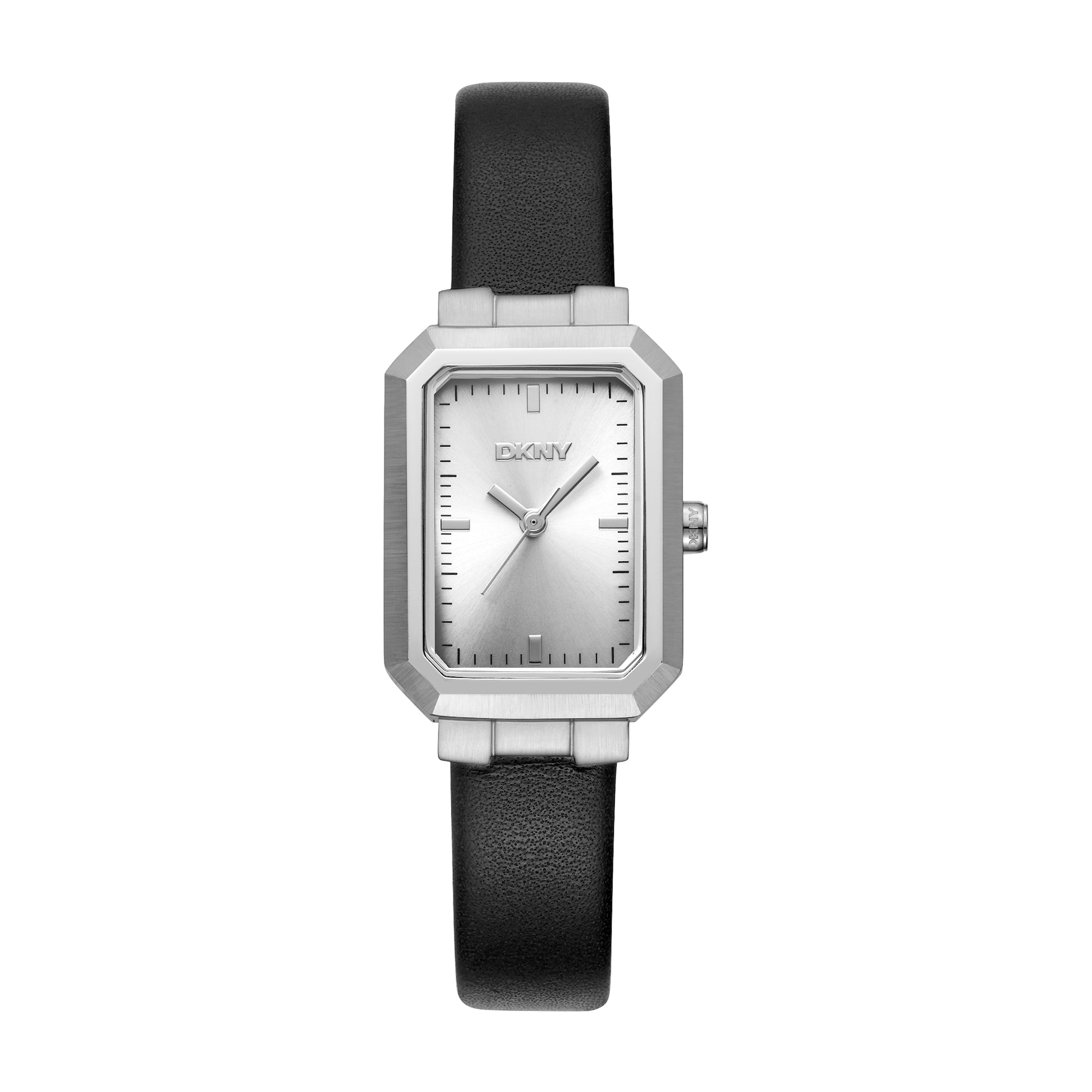 DKNY Quarzuhr »Uptown Midi« Armbanduhr, Damenuhr, Lederarmband, analog