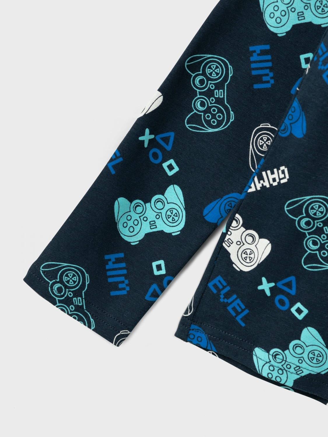 Name It Schlafanzug »NKMNIGHTSET DARK SAPPHIRE GAMER NOOS«