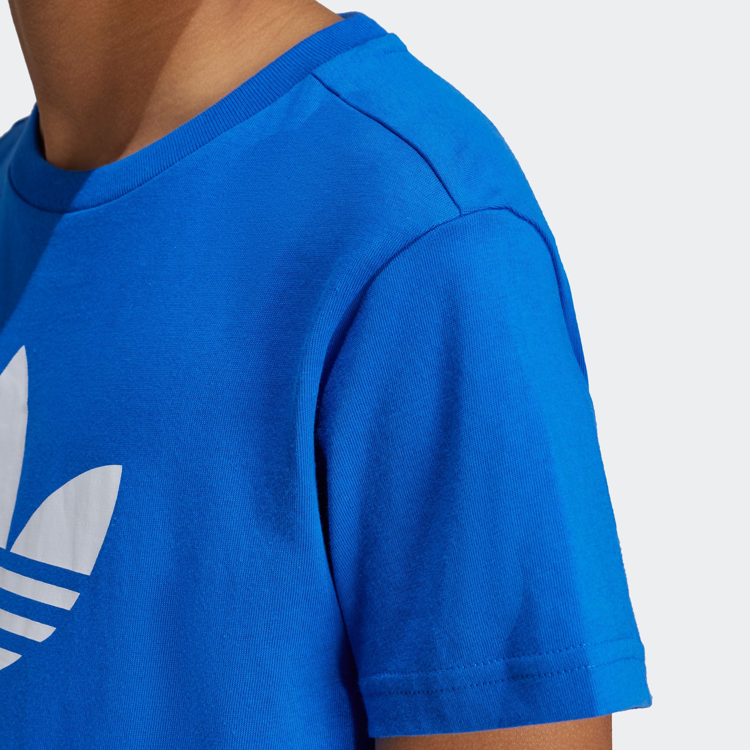 adidas Originals T-Shirt »ADICOLOR TREFOIL KIDS« für Kinder und Teens, sportlicher Stil, ohne Verschluss