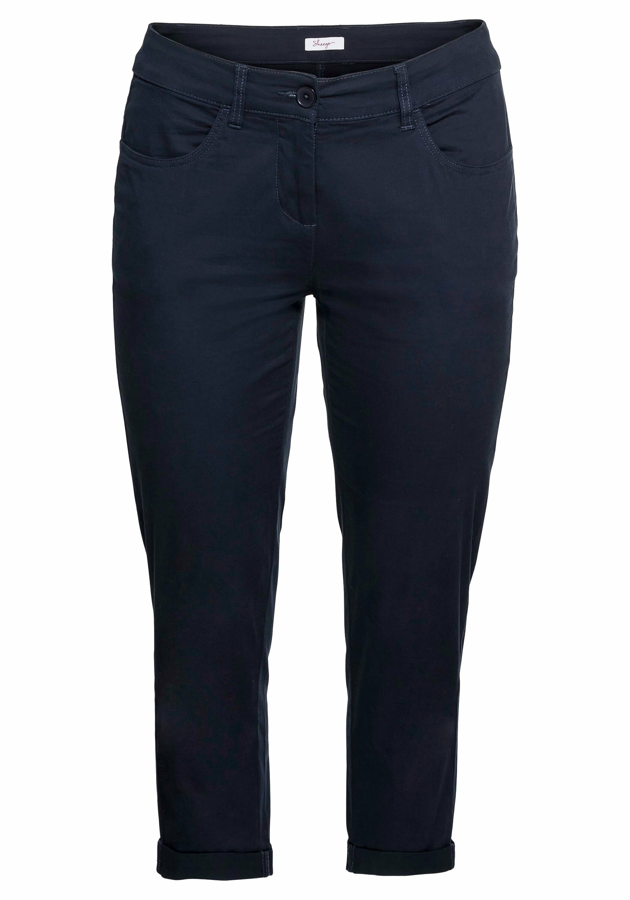 Sheego 7/8-Hose »7/8-Hose in Baumwoll-Stretch-Qualität«