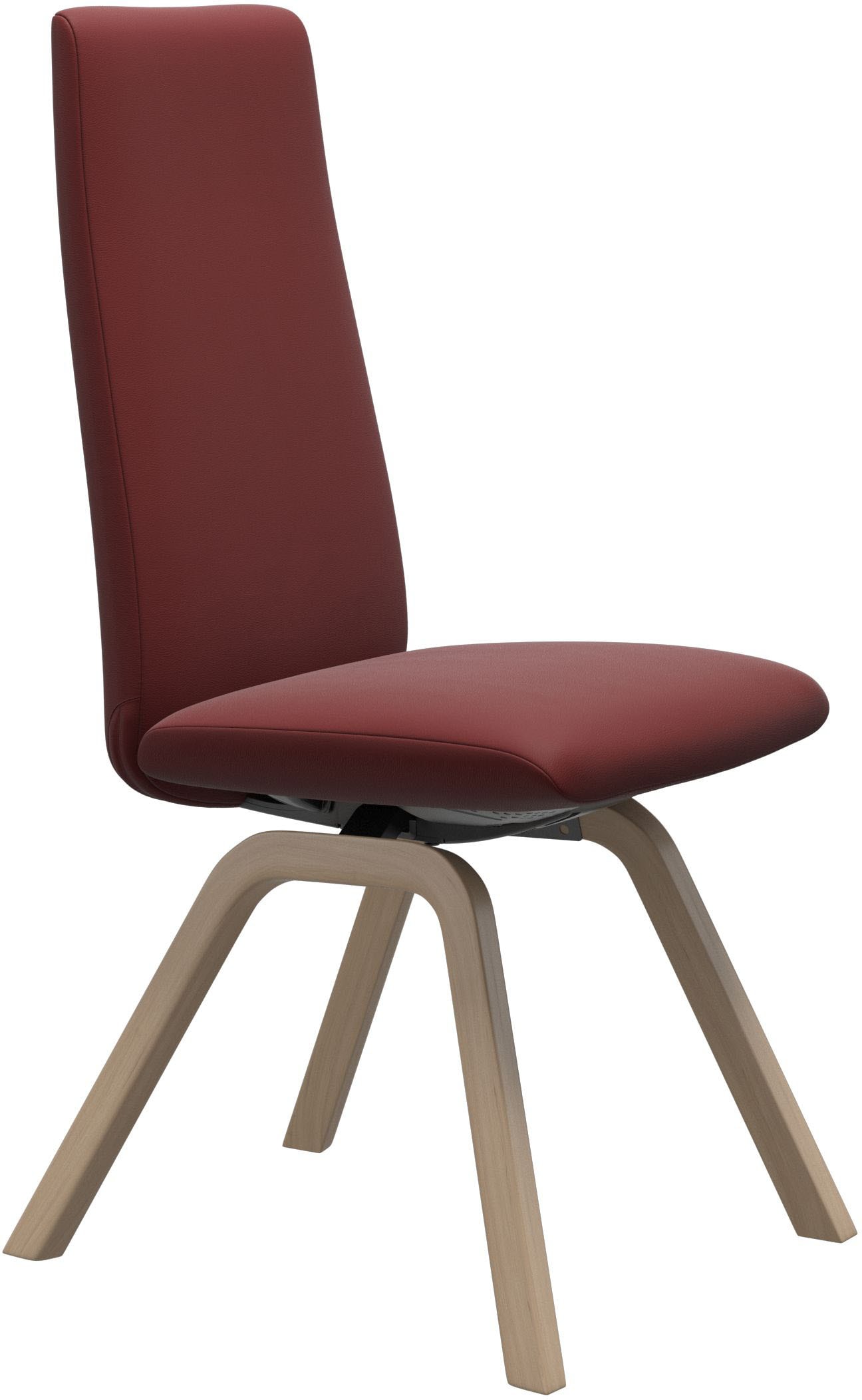 Stressless® Polsterstuhl »Laurel«, Leder PALOMA, High Back, Größe M, mit schräggestellten Beinen in Eiche natur