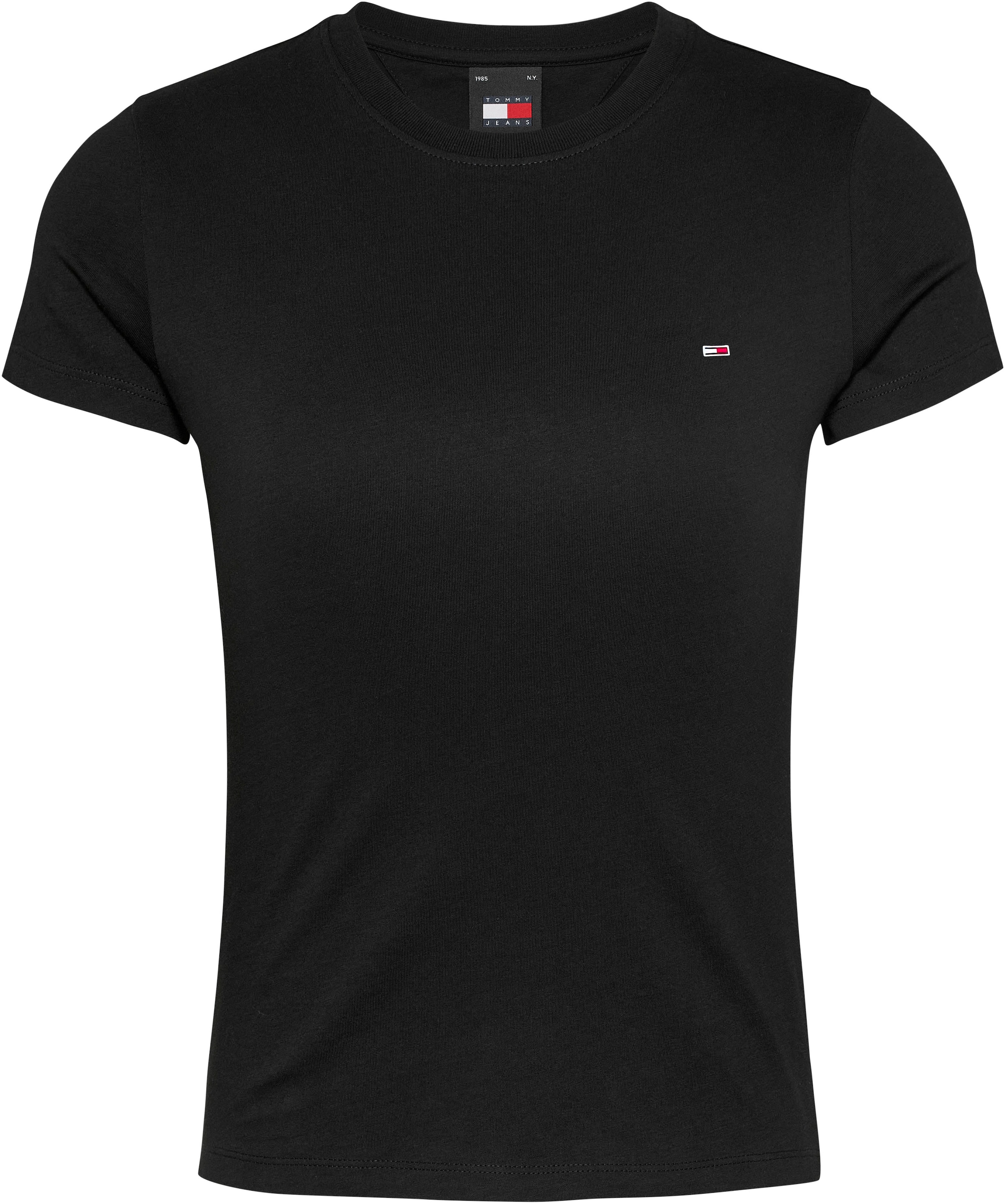 Tommy Jeans T-Shirt »Tjw 2Pack Slim Linear Tee«, mit Logoschriftzug, in Unifarbe