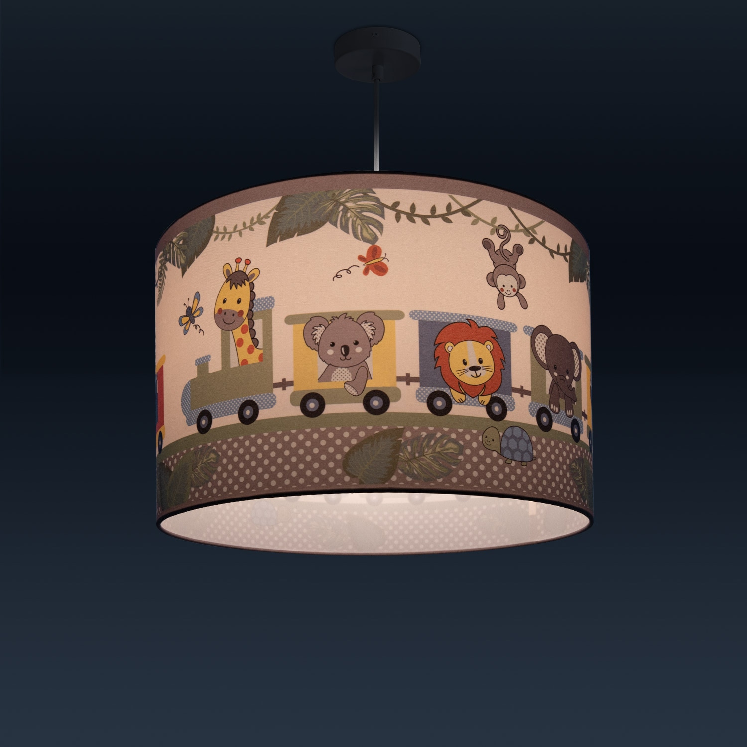 Paco Home Pendelleuchte »Diamond 635«, 1 flammig-flammig, Kinderlampe  Deckenlampe LED Kinderzimmer Lampe Zug Tieren, E27 online kaufen | mit 3  Jahren XXL Garantie