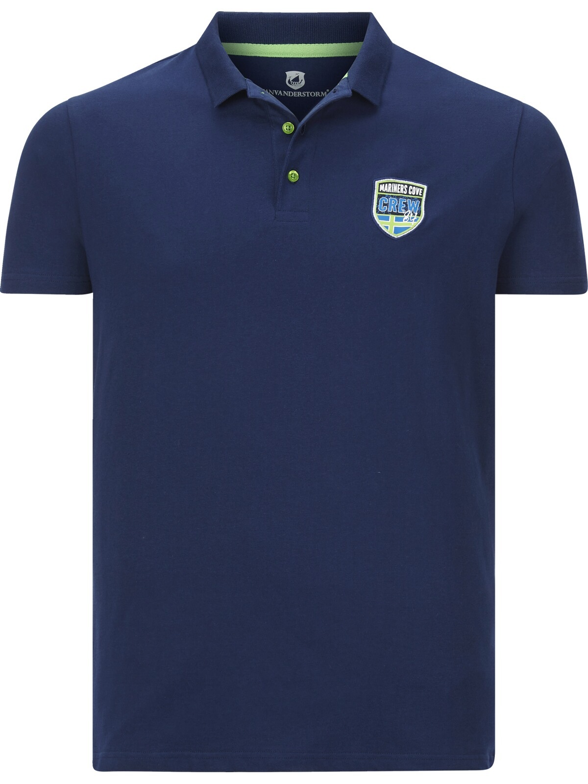 Jan Vanderstorm Poloshirt »Poloshirt OLDRIK«, (1 tlg.), mit klassischem Kentkragen