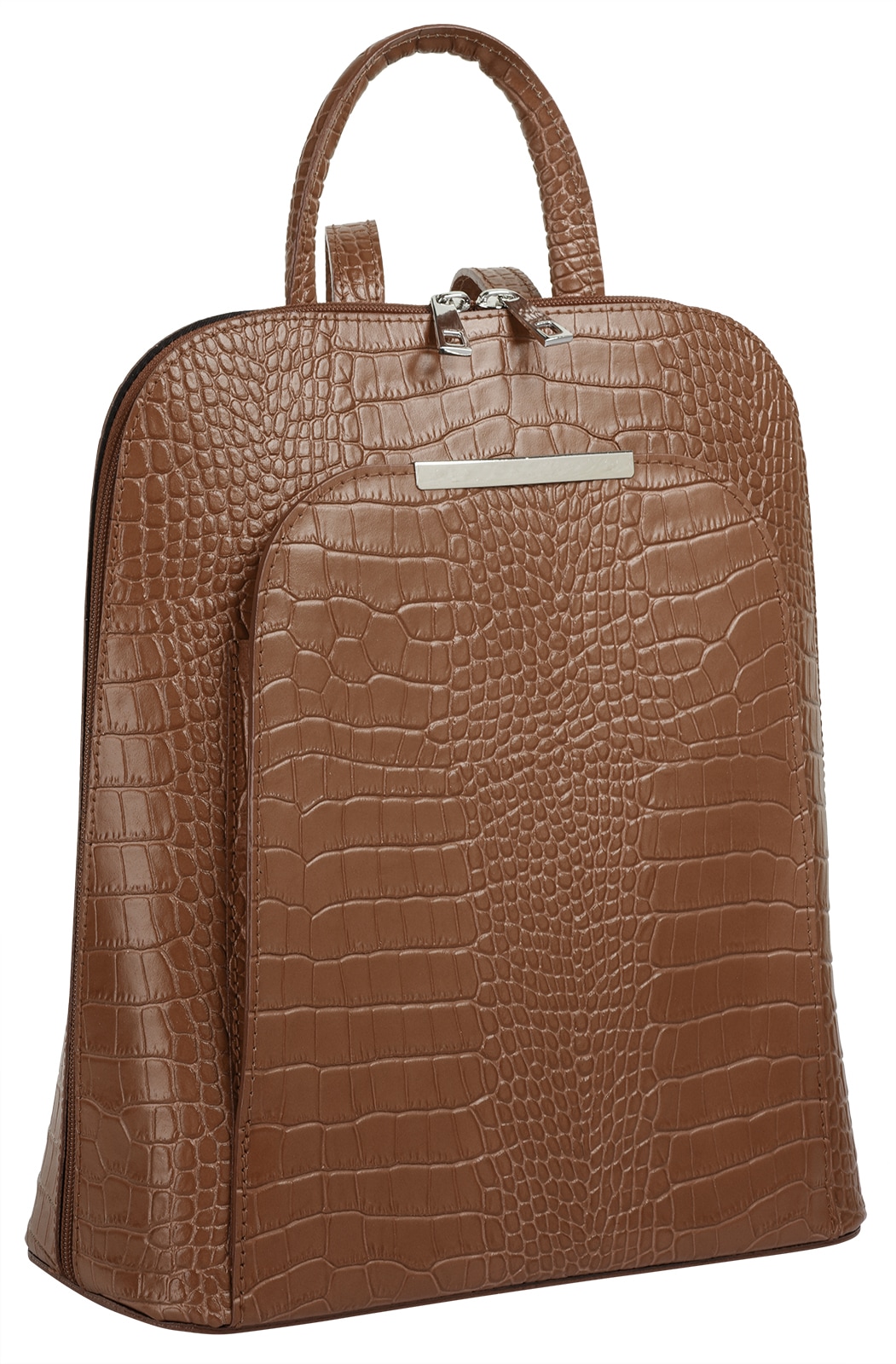 Cluty Cityrucksack, echt Leder, Made in Italy