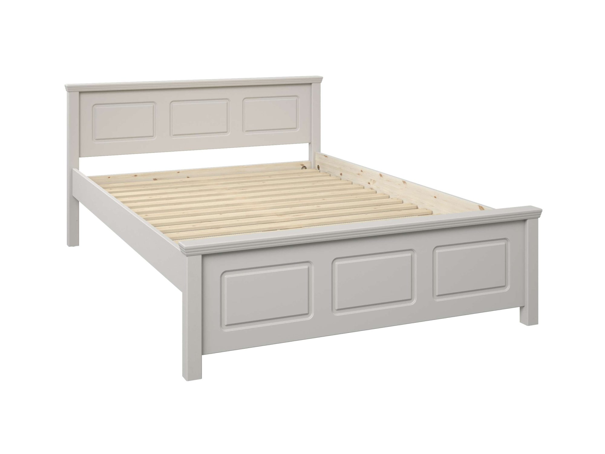 OTTO home Massivholzbett »ERIK' , Made in Europe, optional mit Schublade, Massivholz Kiefer« FSC® zertifiziert,  in mehreren Größen, Landhausstil mit Kassettenoptik