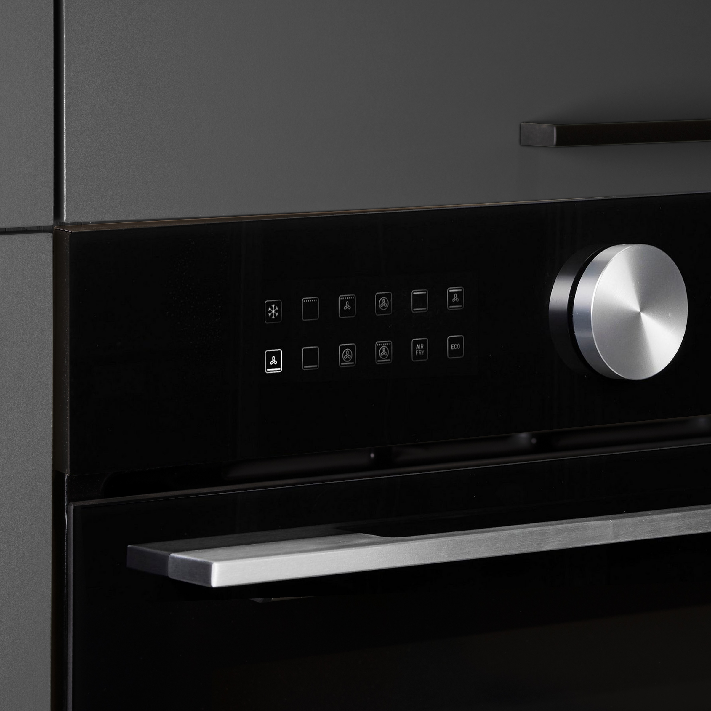 KOCHSTATION Küchenzeile »Luna, Küchenblock, Kücheninsel, Hängeschrank, Made in Italy« 3er-Set, Metallgriffe, Soft-Close-Funktion, inklusive Spüle