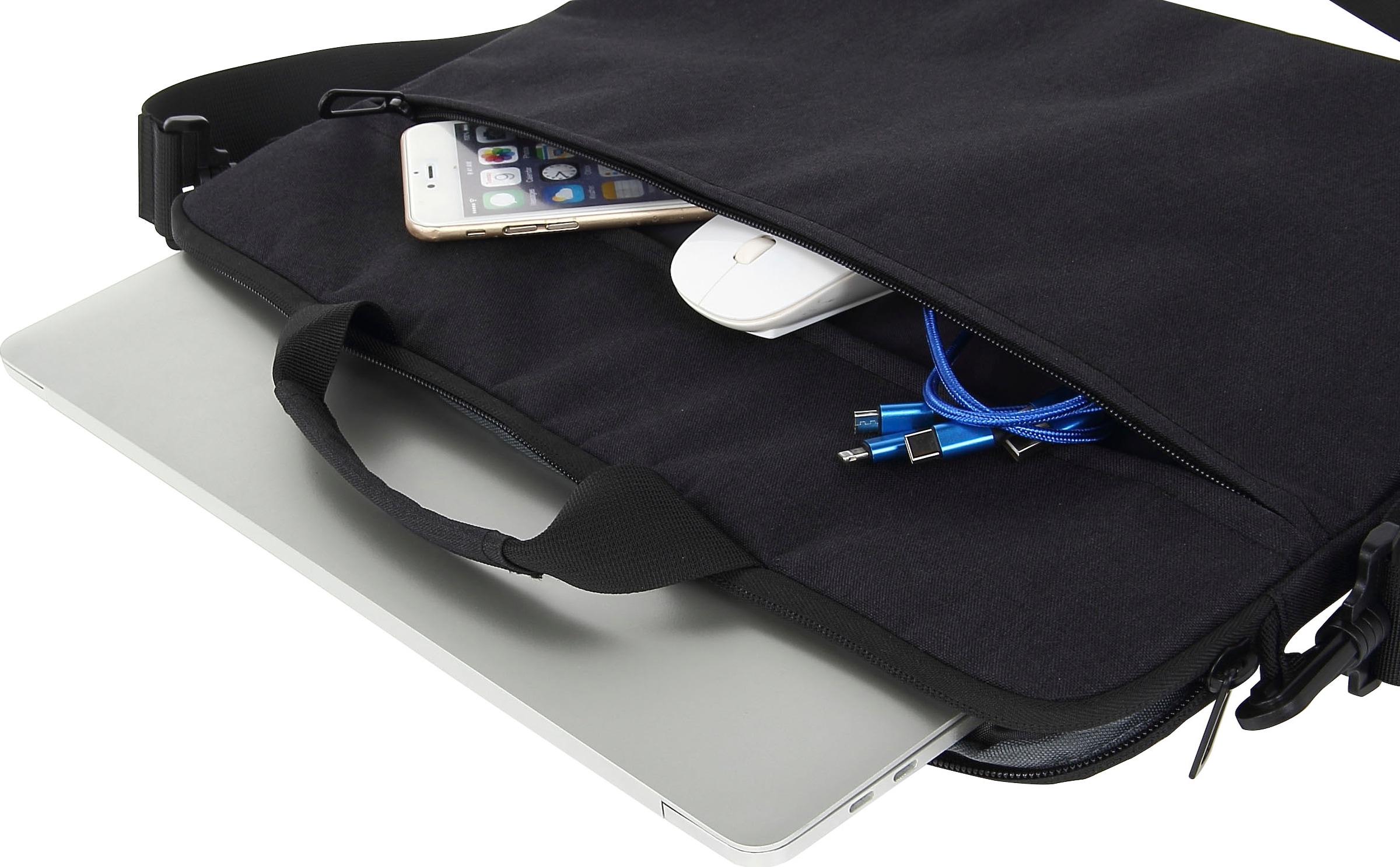Hanseatic Laptoptasche »Laptop Tasche für Notebooks bis 15,6 Zoll«, Business  Computertasche, Umhängetasche, Schultertasche, Notebooktasche mit 3 Jahren  XXL Garantie