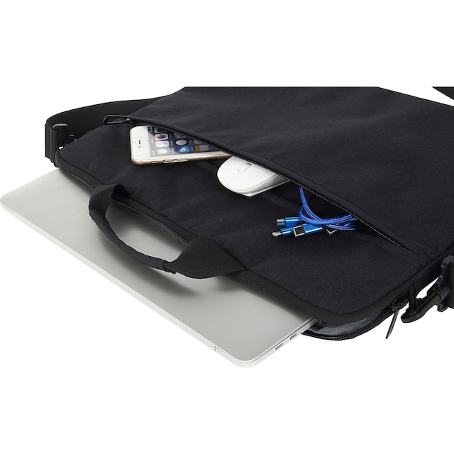Umhängetasche, Business Computertasche, Laptoptasche Tasche Hanseatic Notebooks mit Schultertasche, 15,6 Notebooktasche Garantie 3 für »Laptop Zoll«, XXL Jahren bis
