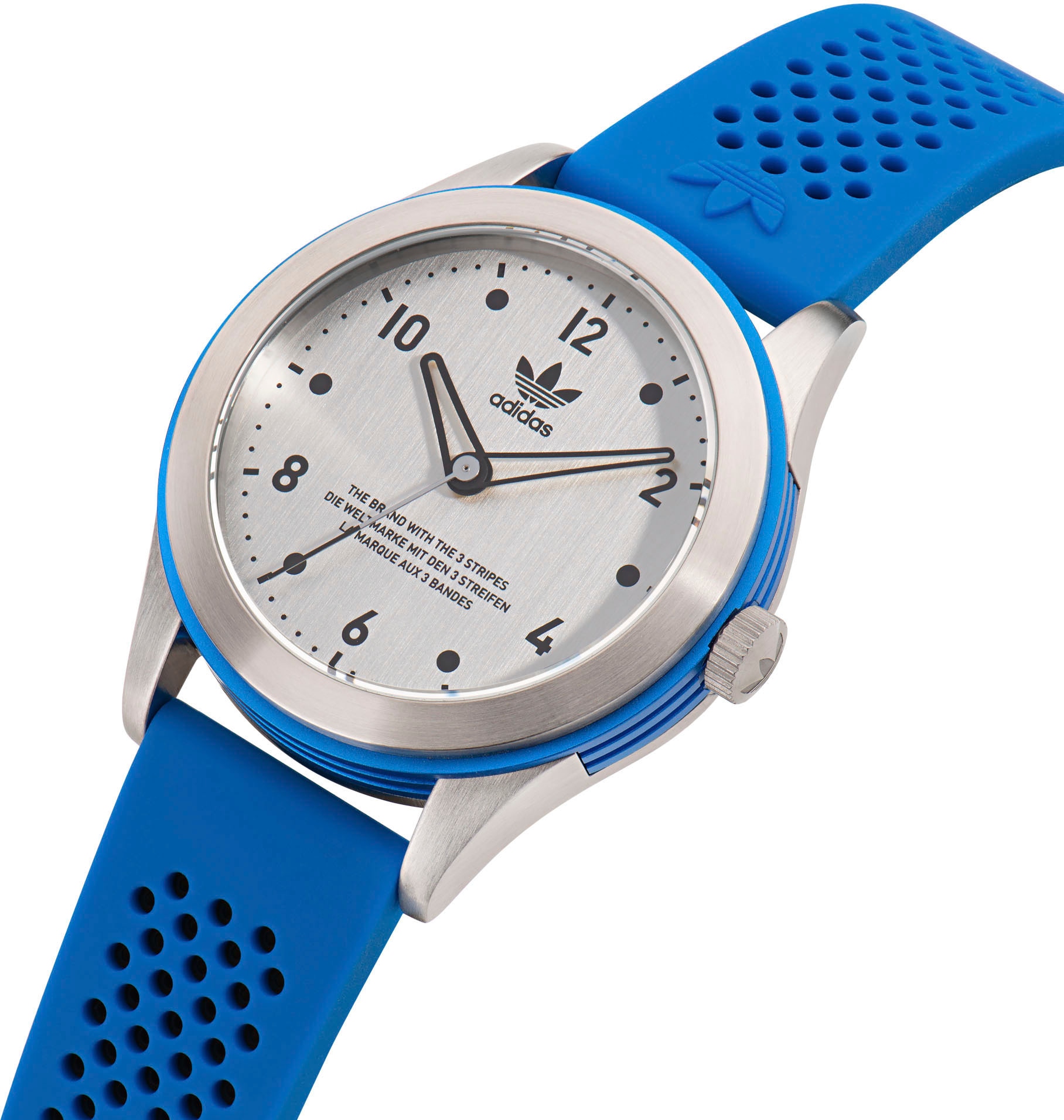 adidas Originals Quarzuhr »CODE THREE«, Armbanduhr, Damenuhr, Herrenuhr, Silikonarmband
