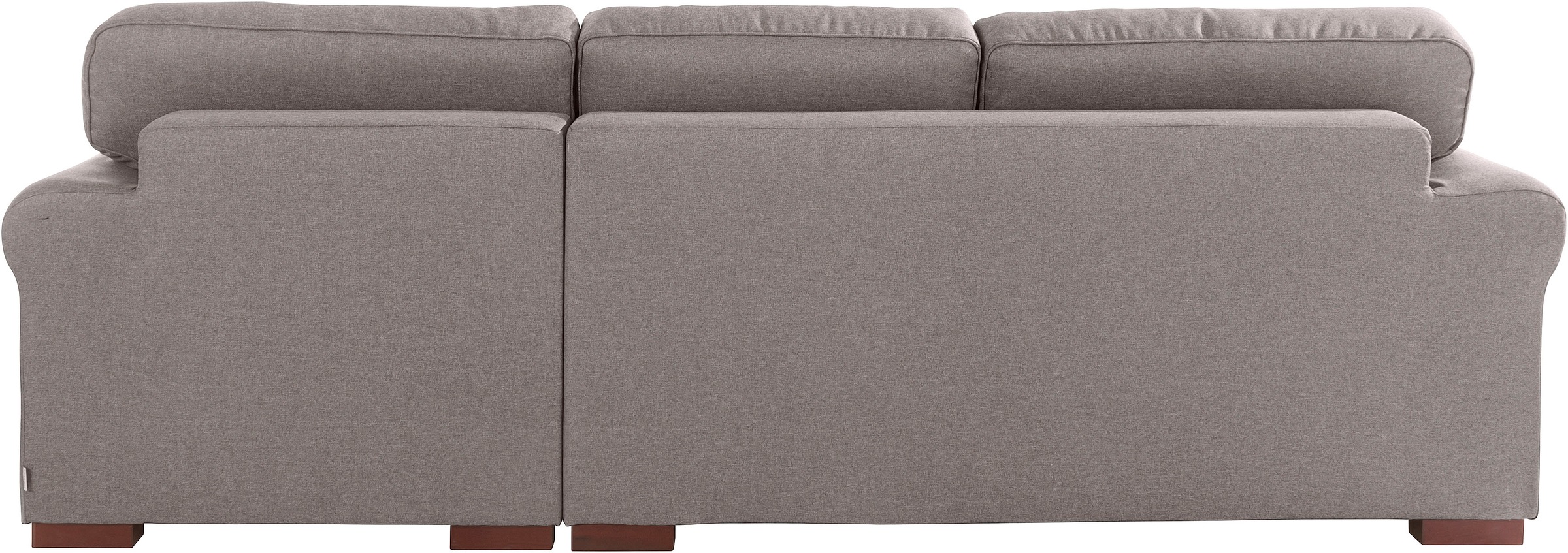 Home affaire Ecksofa »Broughton L-Form«, weicher Sitzkomfort, incl. 4 Zierkissen, Keder