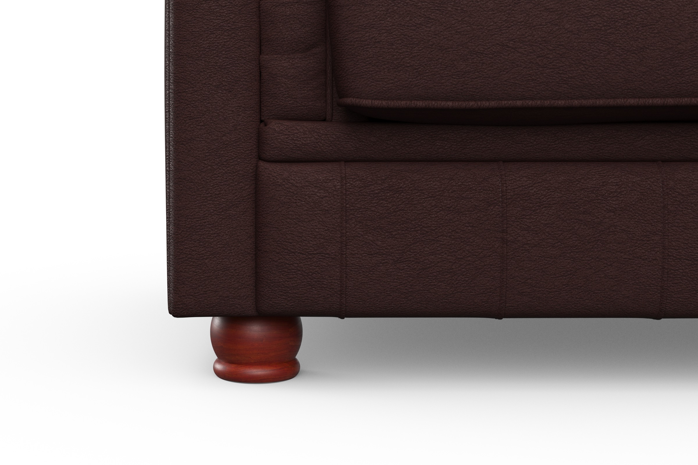 Max Winzer® Chesterfield-Sofa »Kent edel und bequem, tolle Detailverarbeitung, komfortable Armlehnen«, 3-Sitzer mit aufwendiger Knopfheftung, Breite 205 cm