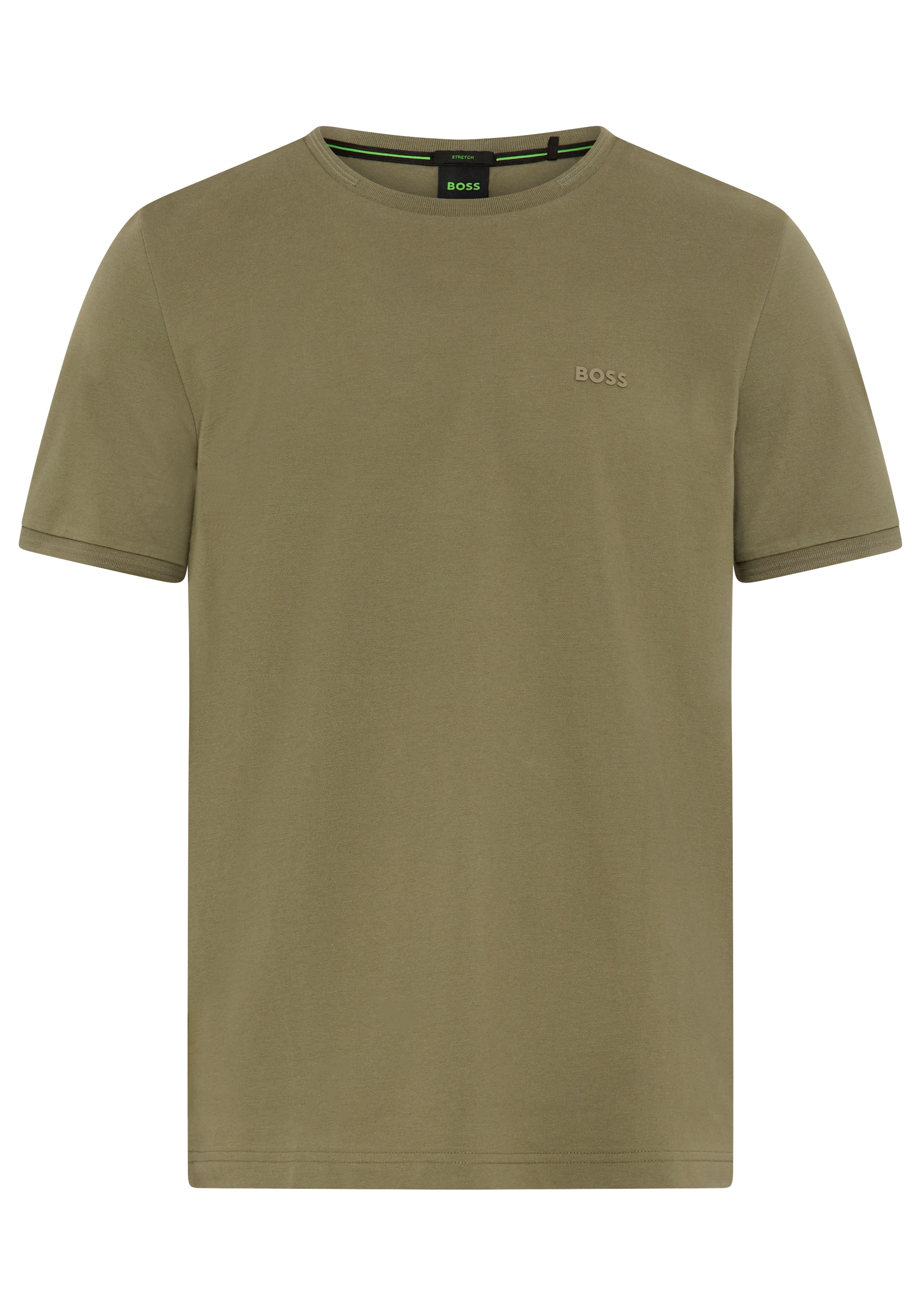 BOSS GREEN T-Shirt »Taul« aus softem Stretch-Baumwoll-Piqué, Regular Fit, Kühlend