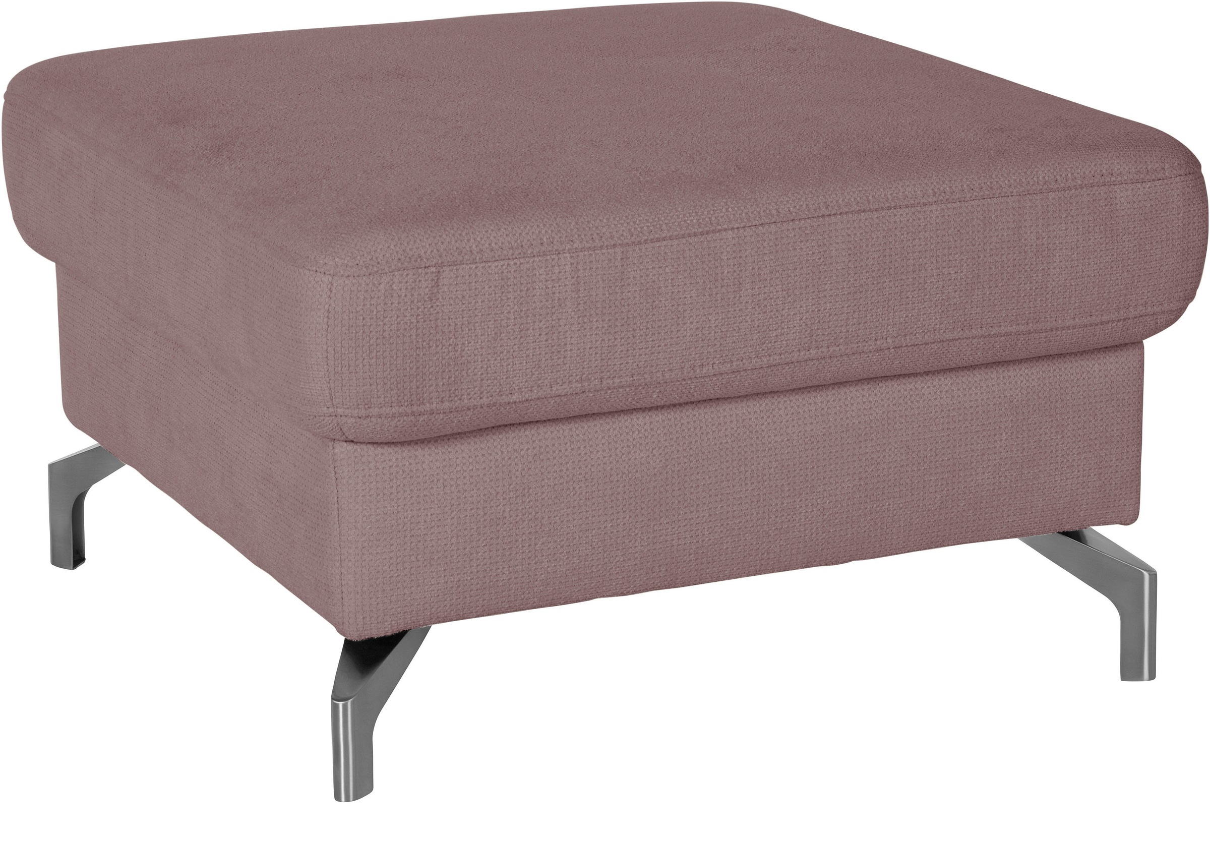 sit&more Hocker »Percy«, Fußhöhe 12 cm, wahlweise mit unterschiedlichen Fußfarben