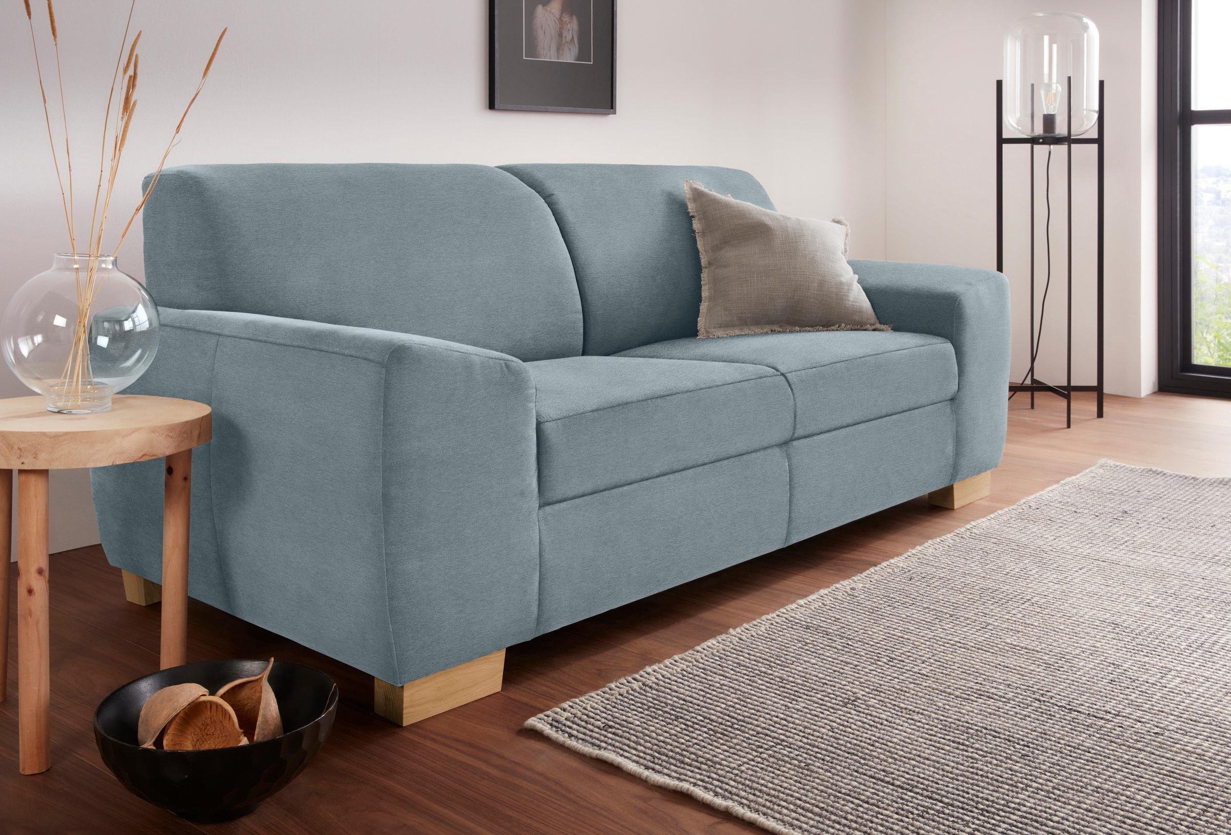 DOMO collection 2-Sitzer »Incanto, kubisch und zeitlos, komfortabel, flache Armlehnen«