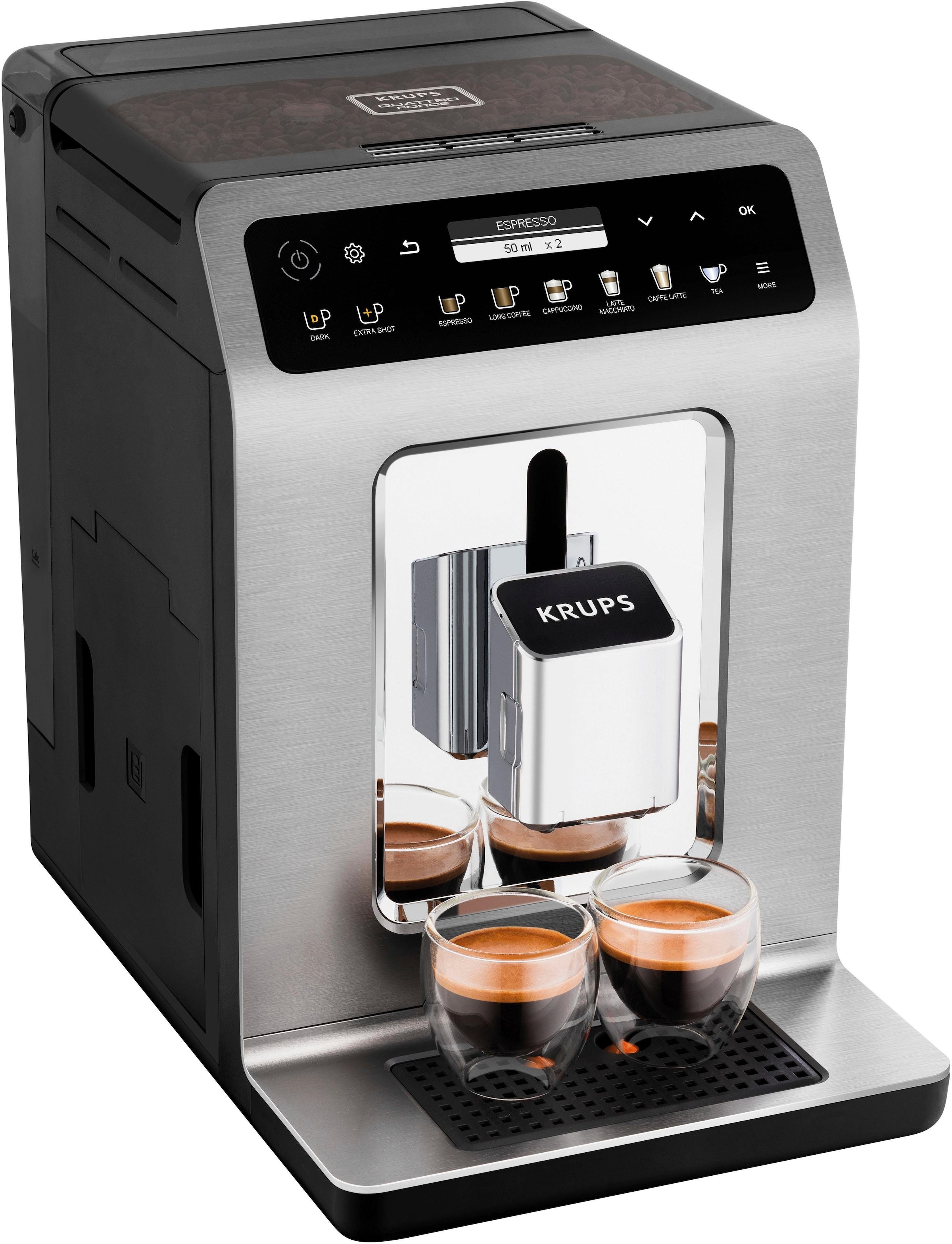 Evidence Plus«, mit vielen »EA894T Krups technischen Garantie Jahren Kaffeevollautomat Innovationen mit Bedienungshighlights 3 und XXL
