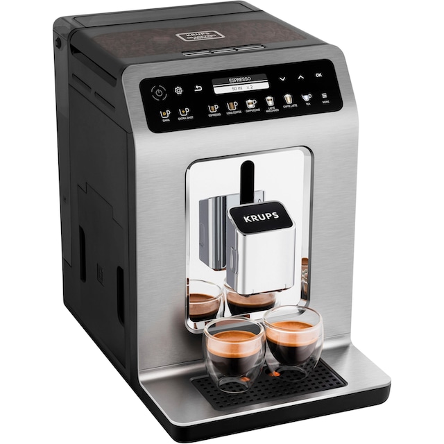 Krups Kaffeevollautomat »EA894T Evidence Plus«, mit vielen technischen  Innovationen und Bedienungshighlights mit 3 Jahren XXL Garantie