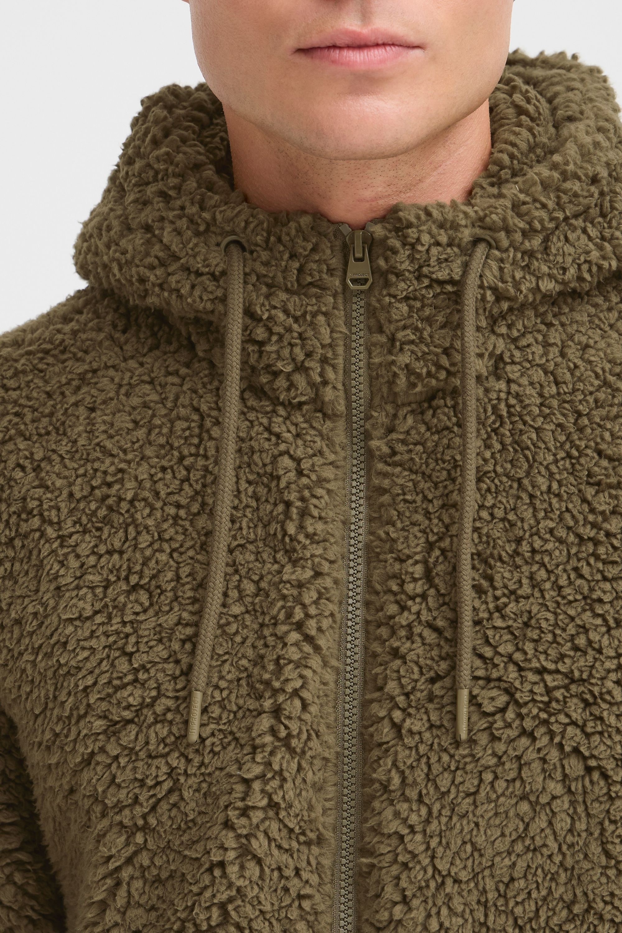11 Project Funktions-Kapuzensweatjacke »Fellimitatjacke PRDaag«