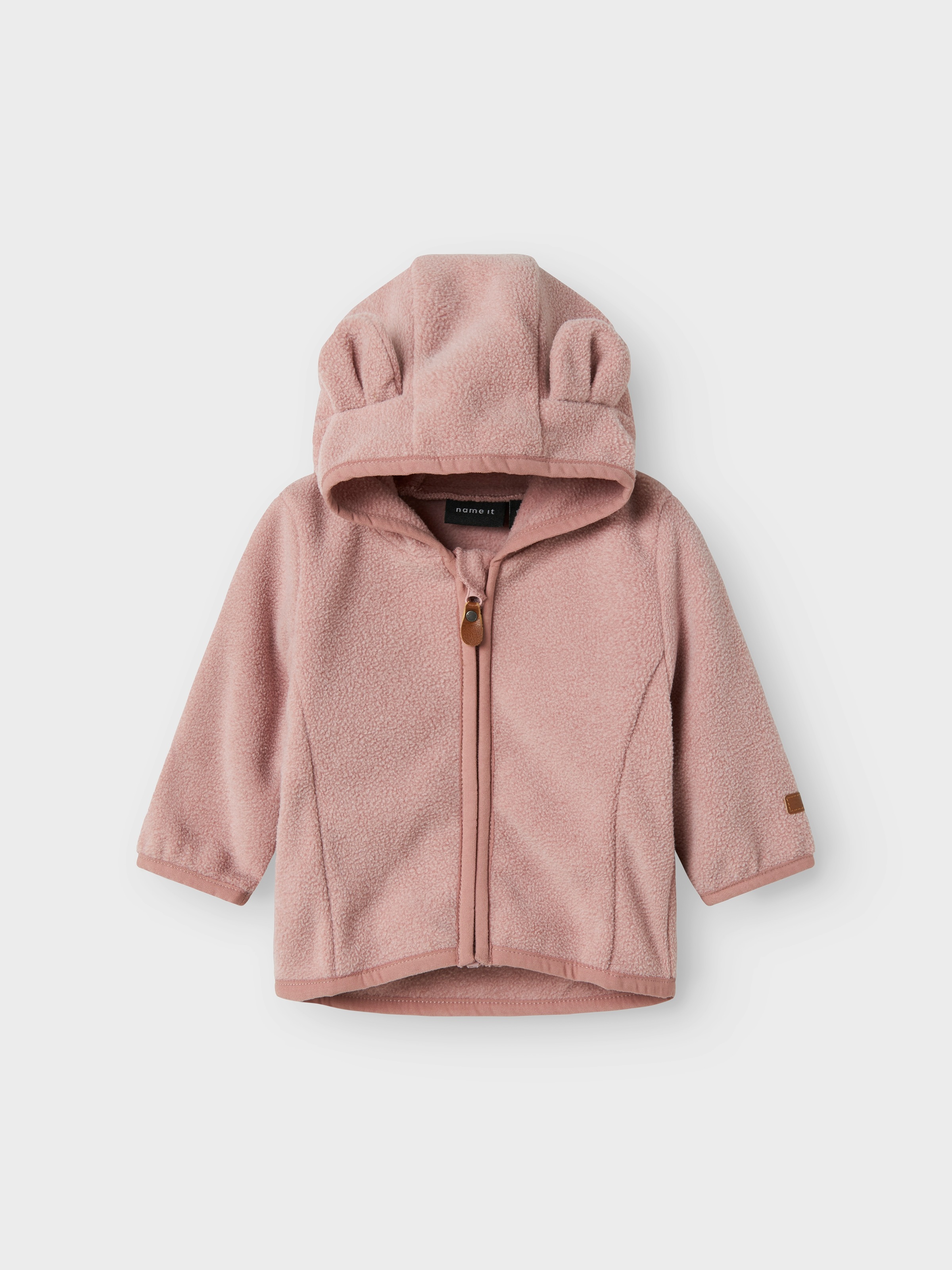 Name It Kapuzenfleecejacke »NBNMEEKO FLEECE JACKET MELANGE«, mit Kapuze