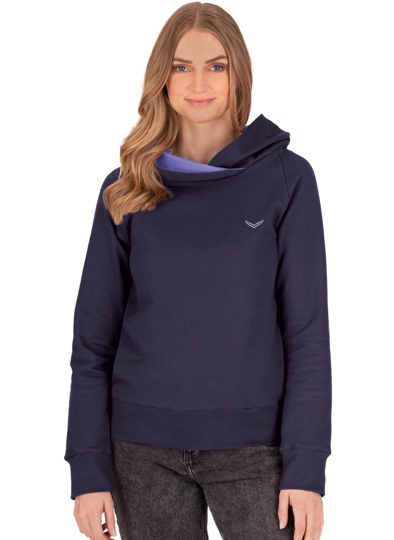 Trigema Sweatshirt »TRIGEMA Modischer Hoodie aus Biobaumwolle (kbA)«